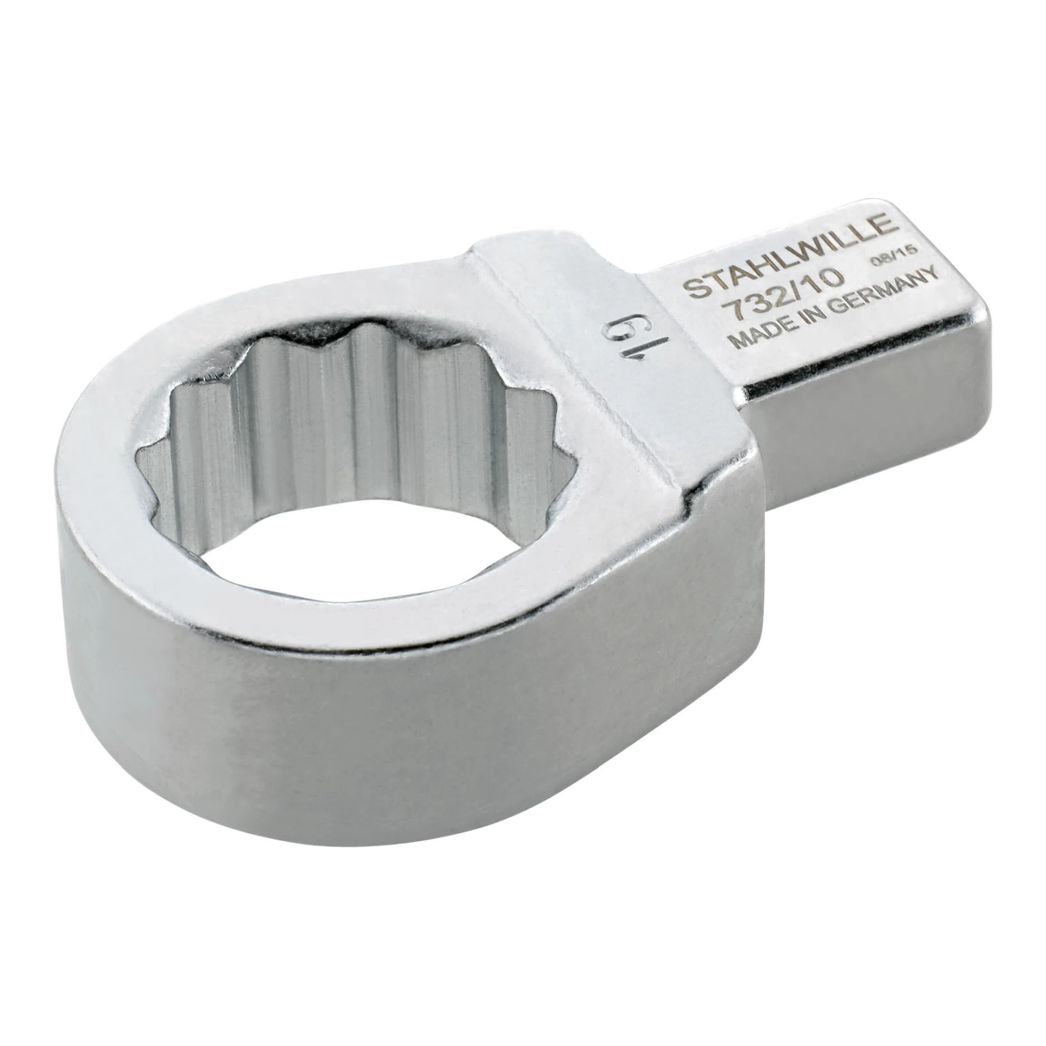 STAHLWILLE | Ringeinsteckwerkzeug | Schlüsselweite 15 mm 9 x 12 mm | Chrom-Alloy-Stahl