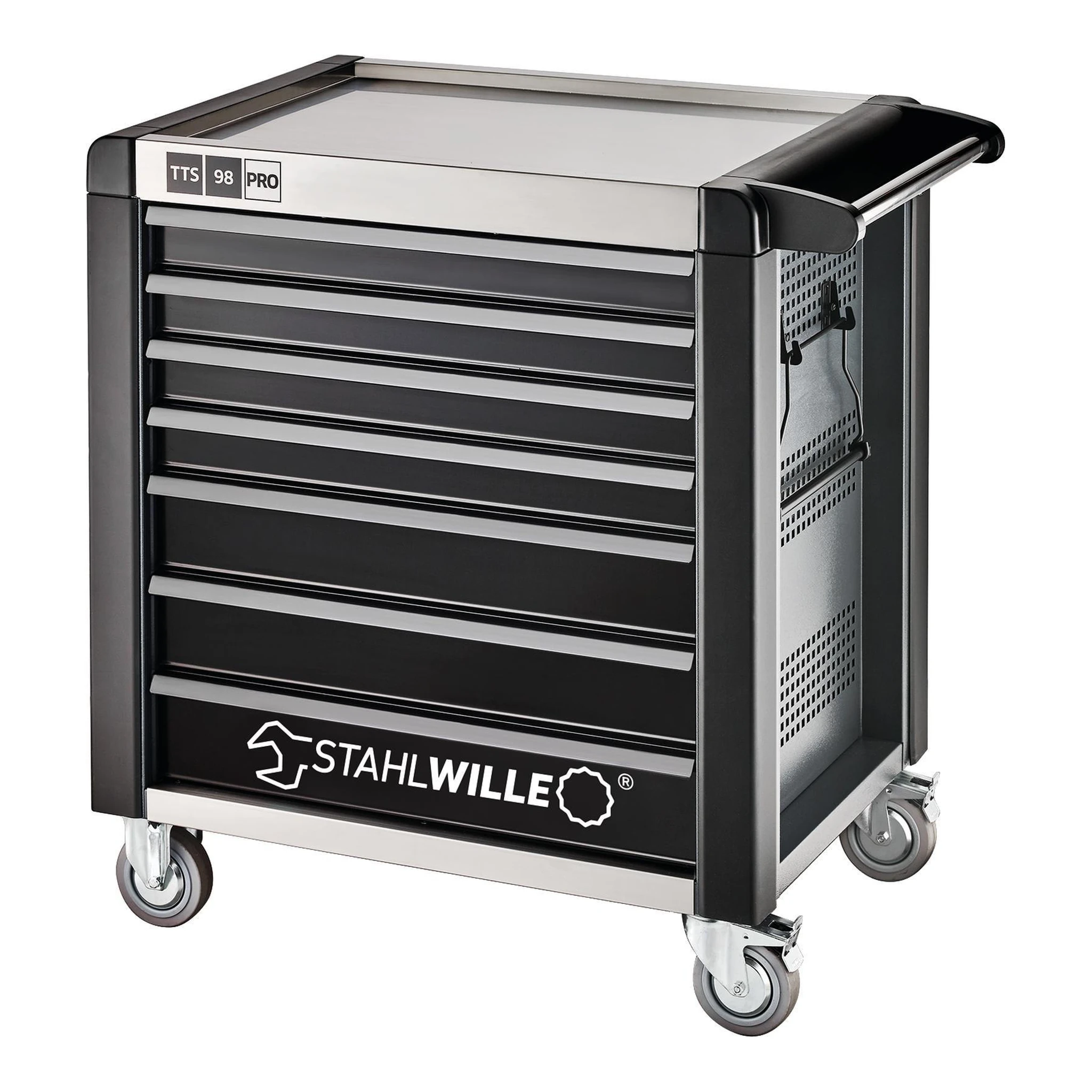 STAHLWILLE | Werkstattwagen | B651xT1001xH1020mm | 1400 kg 7 Schubladen