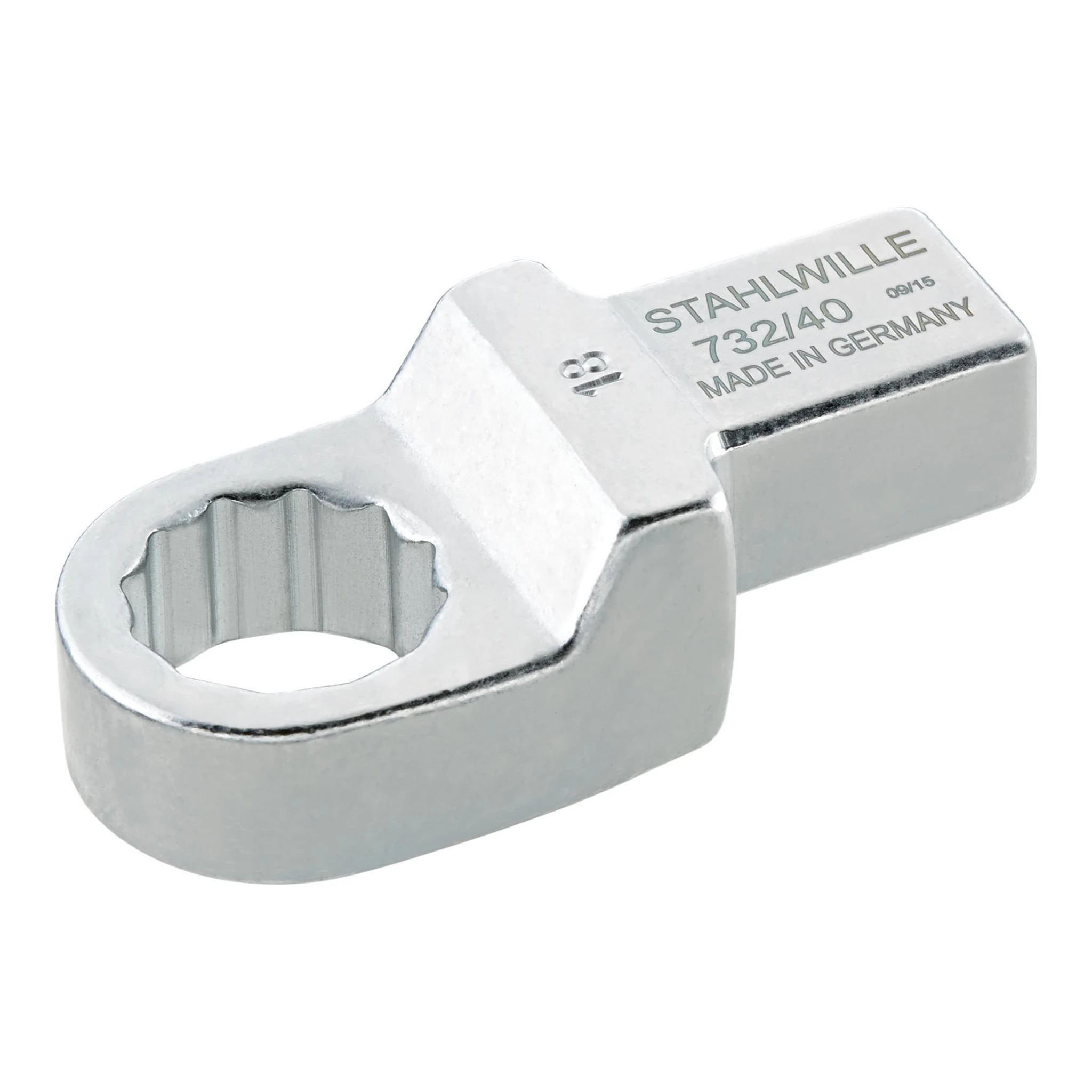 STAHLWILLE | Ringeinsteckwerkzeug | Schlüsselweite 41 mm 14 x 18 mm | Chrom-Alloy-Stahl