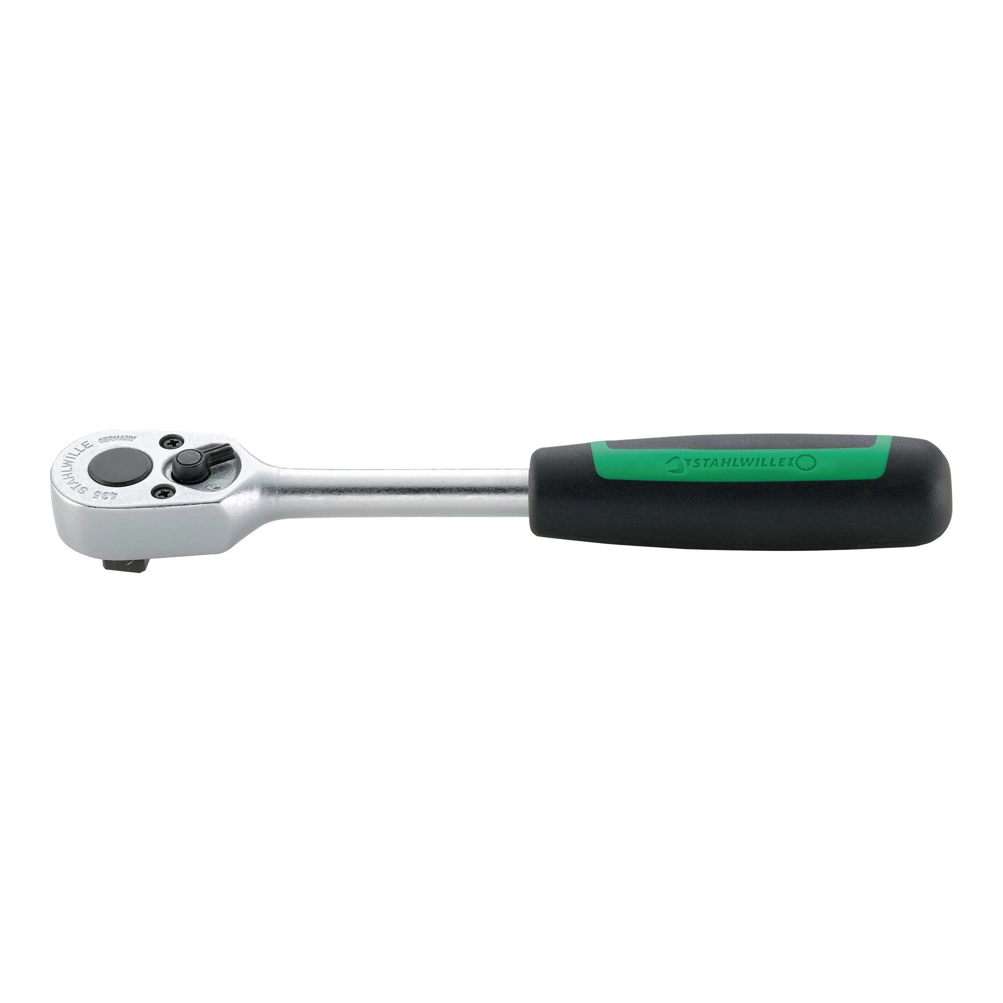 STAHLWILLE | Hebelumschaltknarre | 3/8 ″ 30 Zähne | Umschalthebel