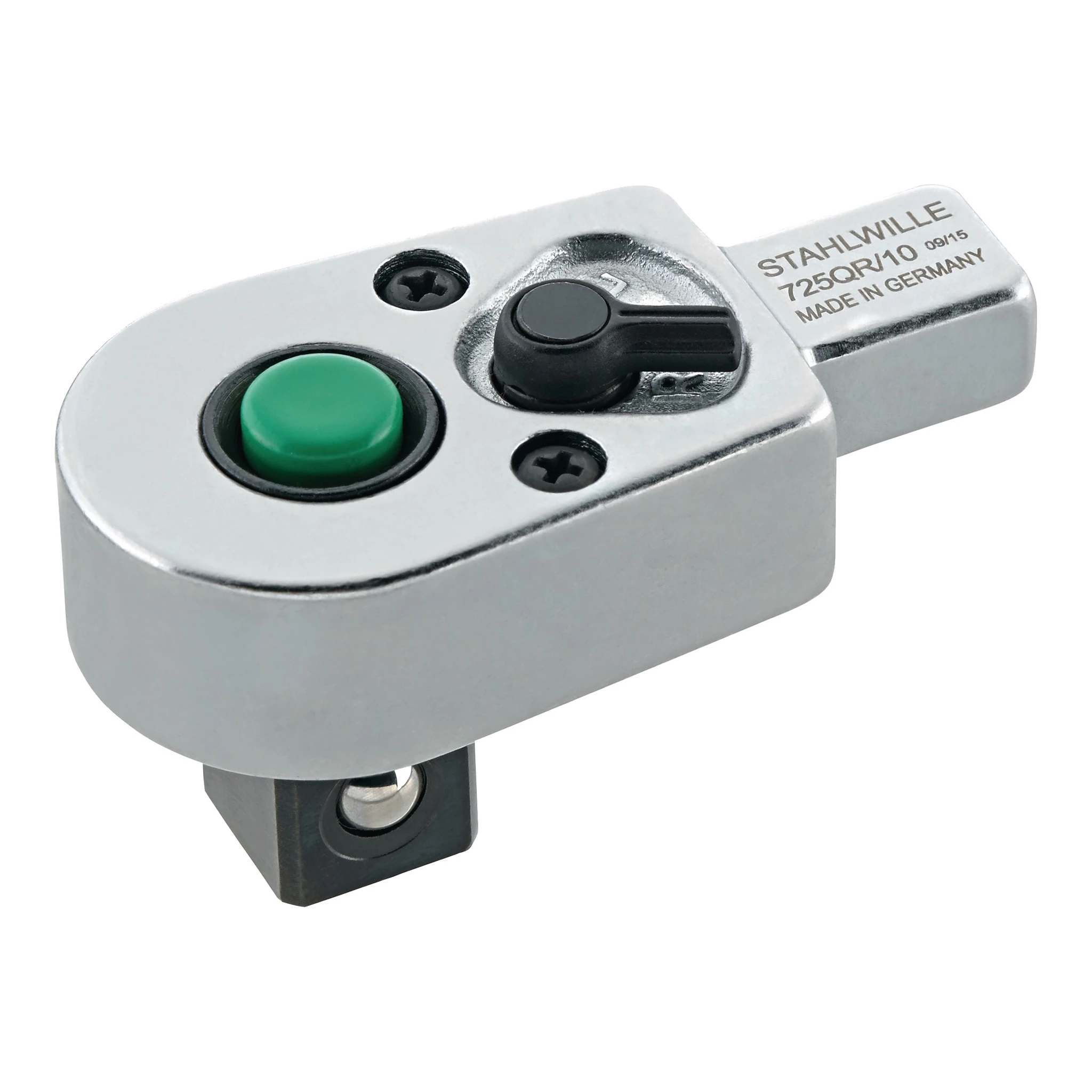 STAHLWILLE | Einsteck-Hebelumschaltknarre | 1/2 ″ 14 x 18 mm | Chrom-Alloy-Stahl