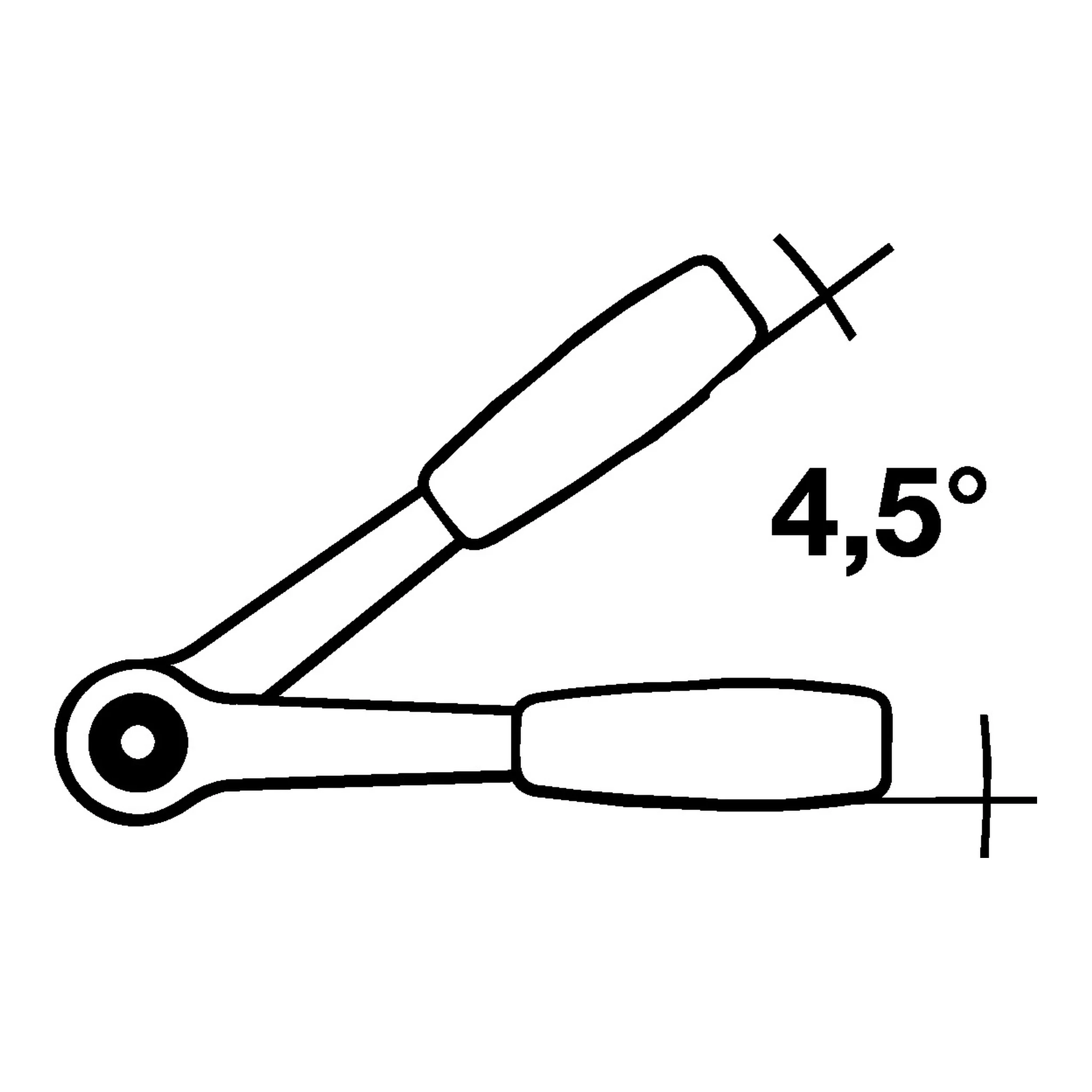 STAHLWILLE | Bit-/Hebelumschaltknarre | 1/4 ″ mit Ausdrückfunktion | Länge 115 mm 80 Zähne – Bild 3