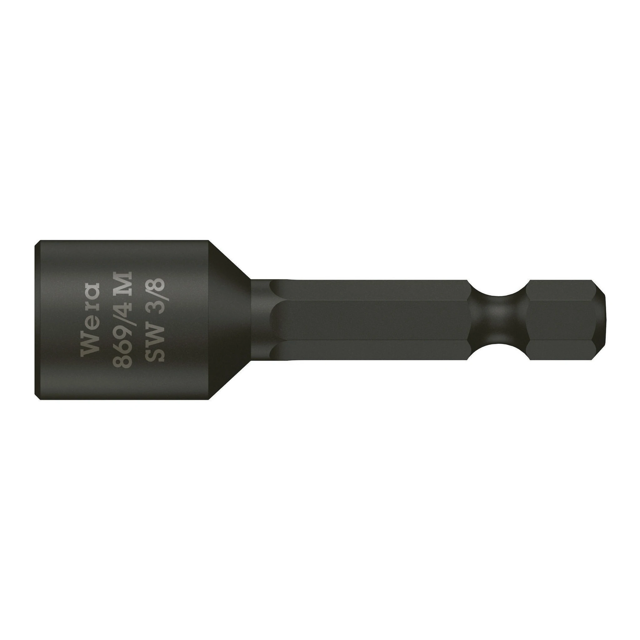WERA | Steckschlüsseleinsatz | mit 6-Kant-Antrieb | Schlüsselweite 9,4 mm 3/8 ″