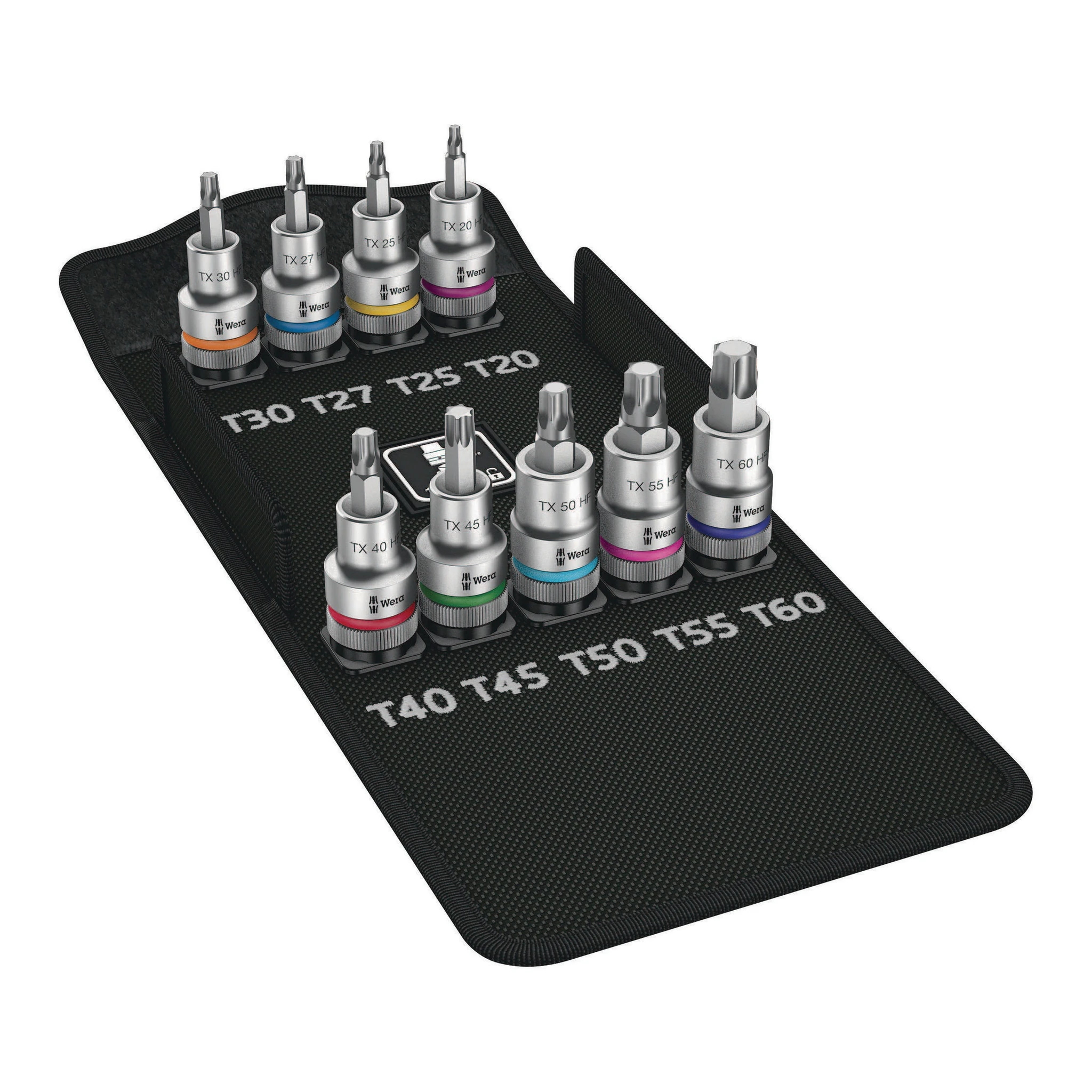 WERA | Steckschlüssel-Satz | 9-teilig | 1/2 ″