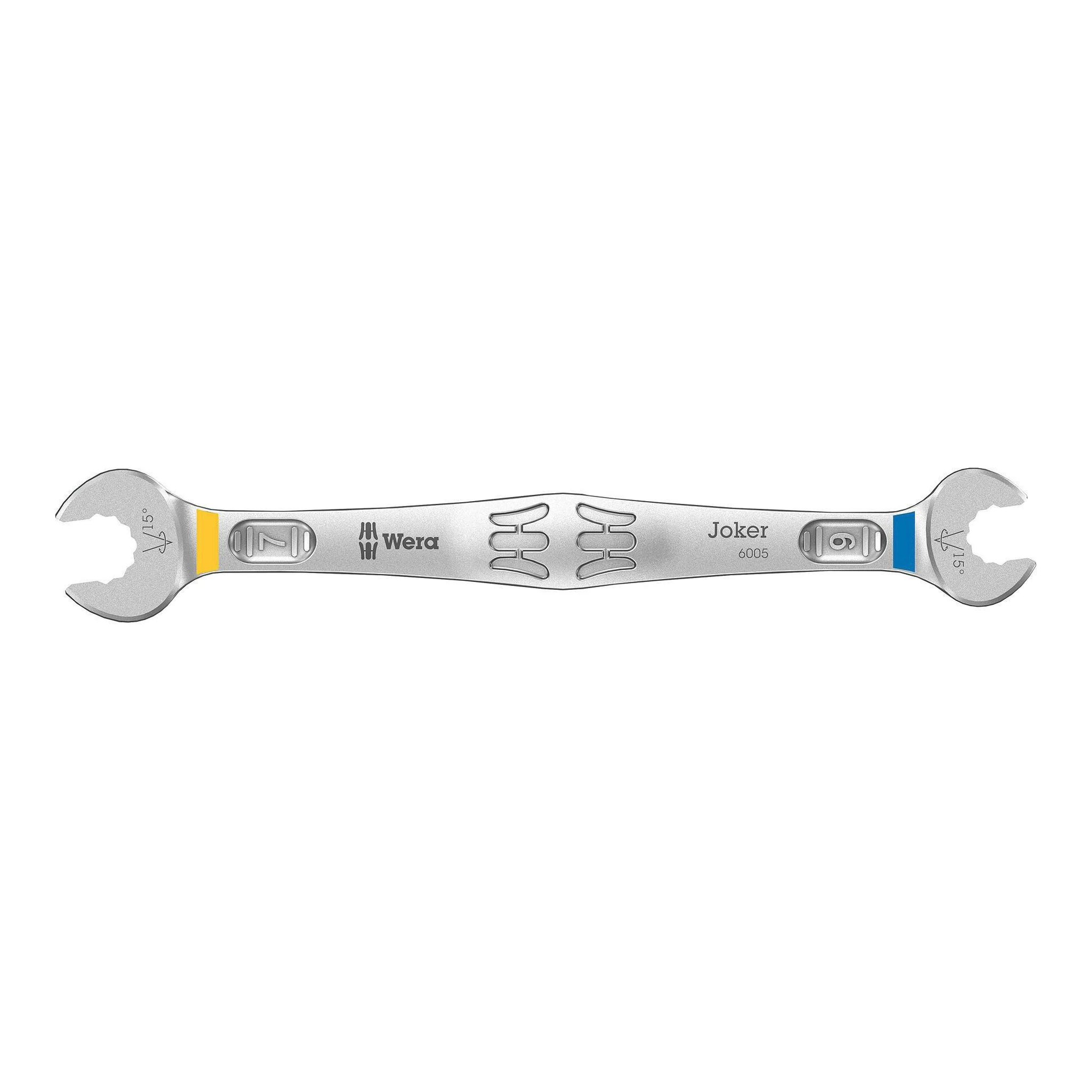 WERA | Doppelmaulschlüssel | 6 x 7 mm Länge 112 mm