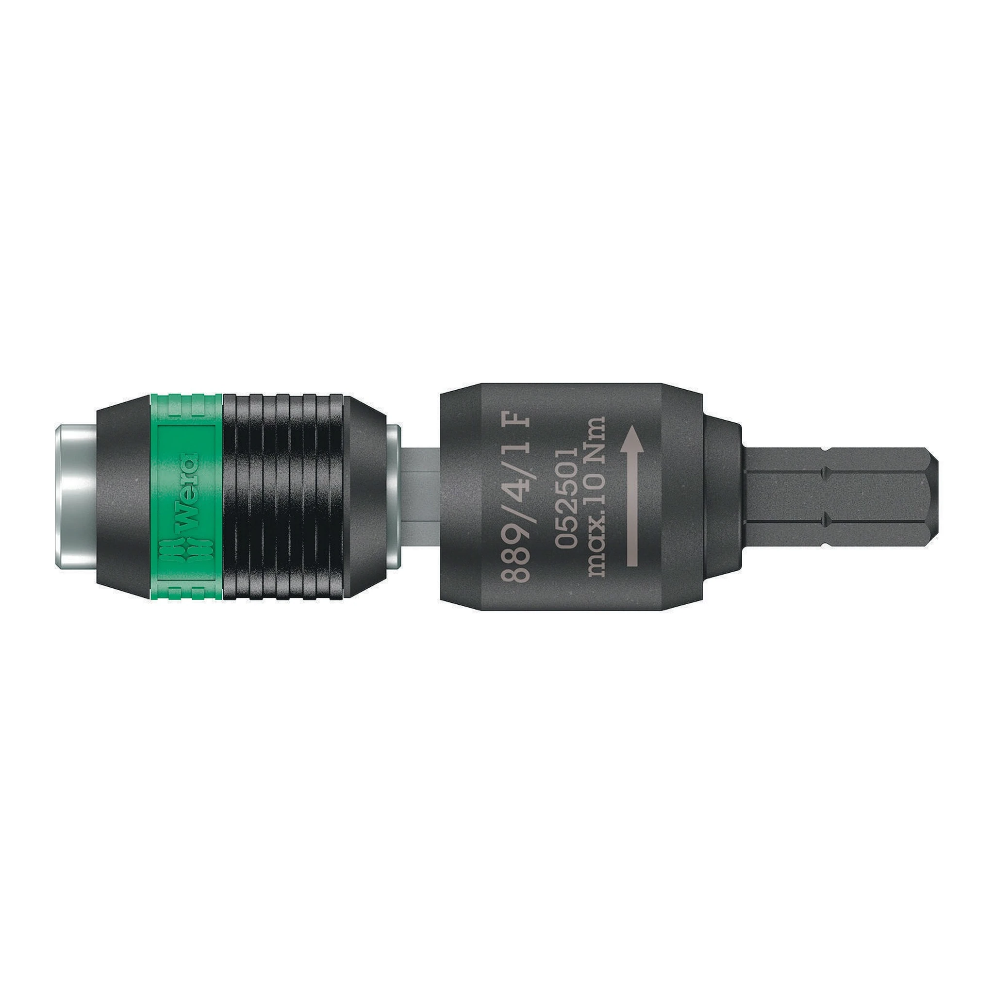 WERA | Bithalter | 1/4 ″ C 6,3 + E 6,3 | Freilauf