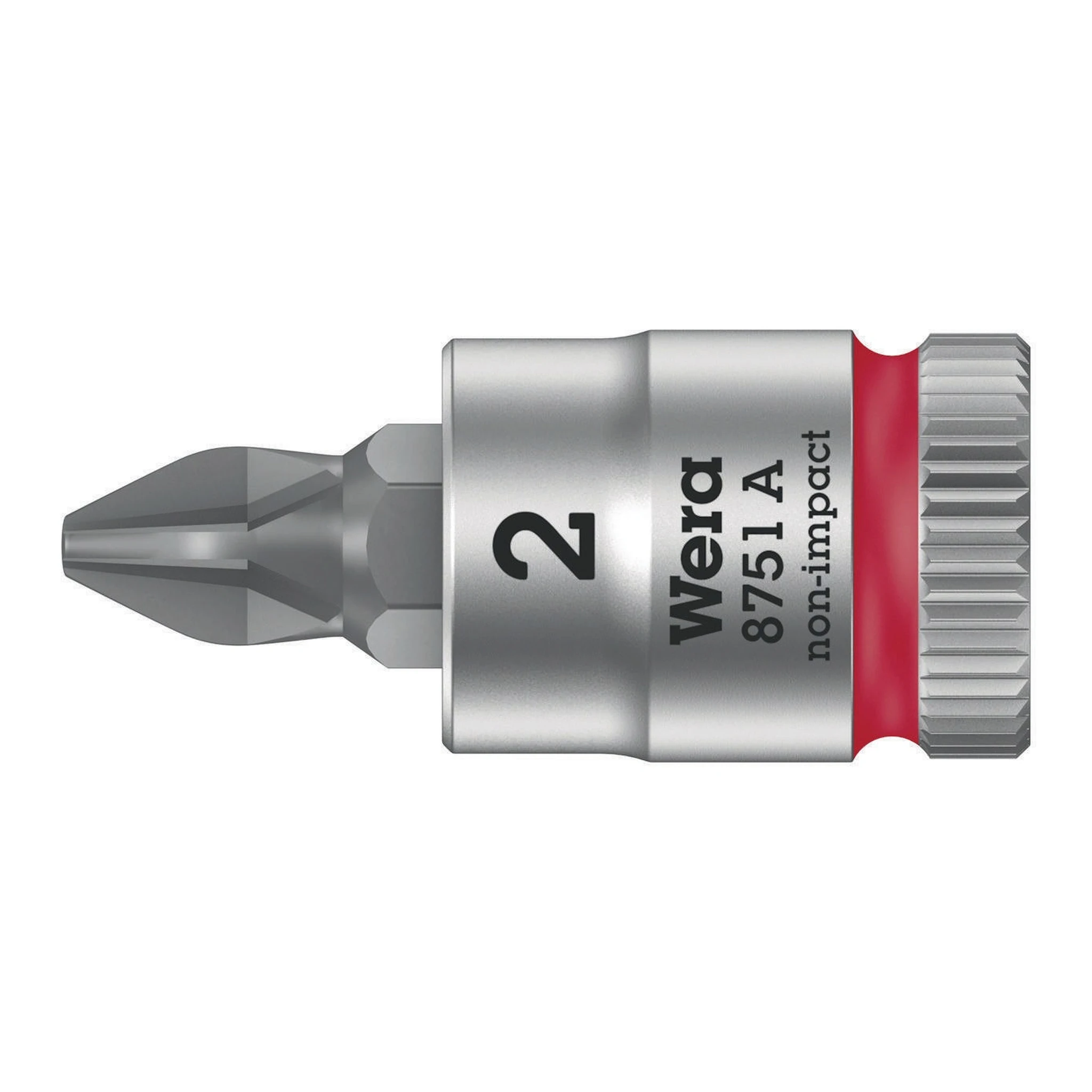 WERA | Schraubendrehereinsatz | 1/4 ″ Kreuzschlitz PH | PH 2