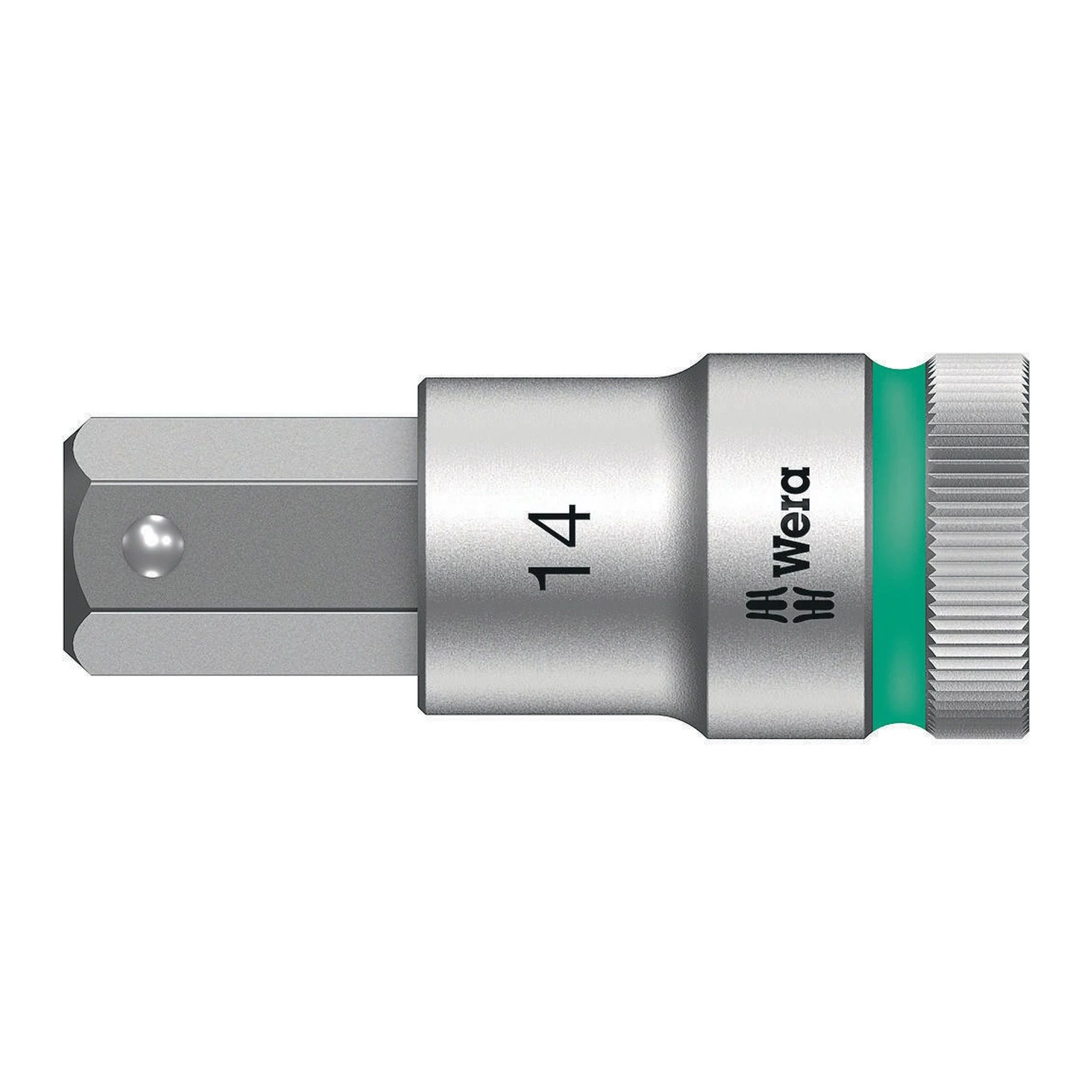 WERA | Steckschlüsseleinsatz | 1/2 ″ | Schlüsselweite 14 mm