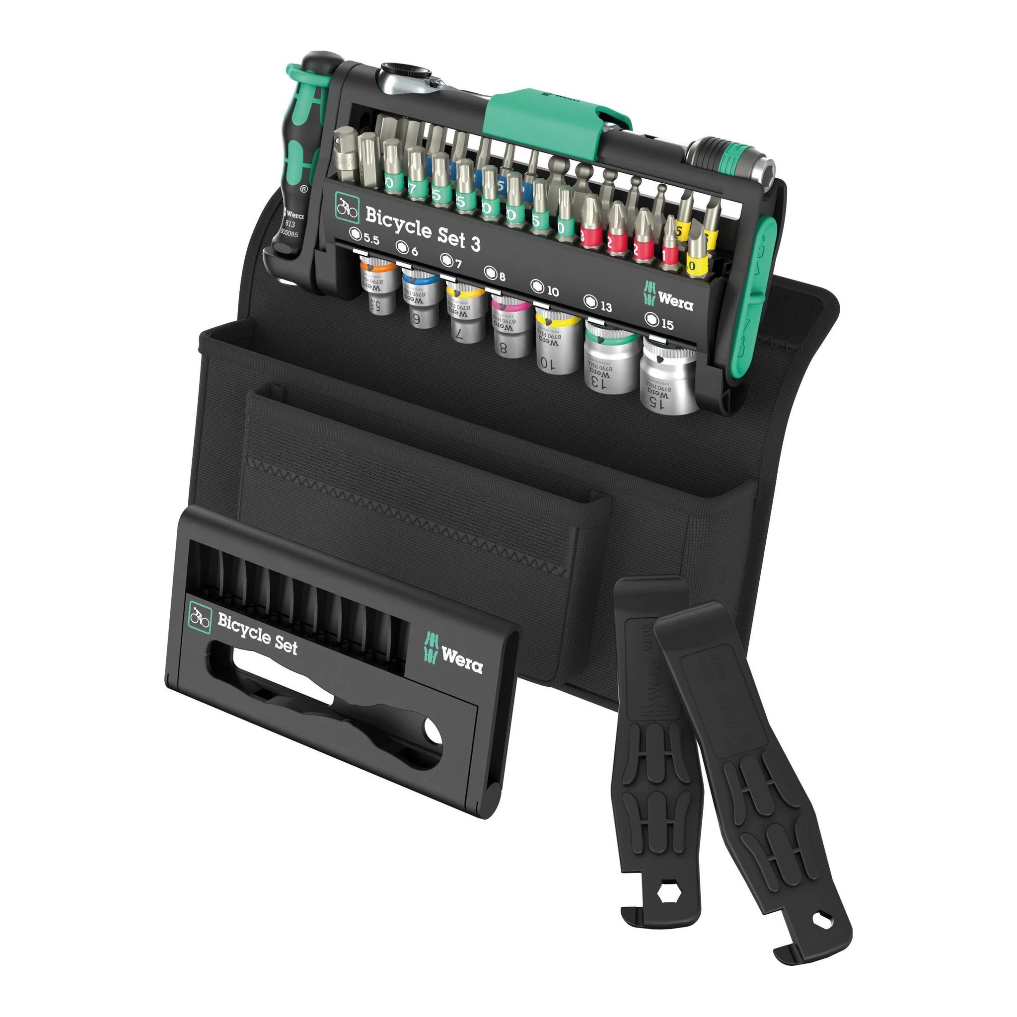WERA | Bit-/Steckschlüssel-Set | 41-teilig | BZT PH/TORX®/Schlitz/6-KT.