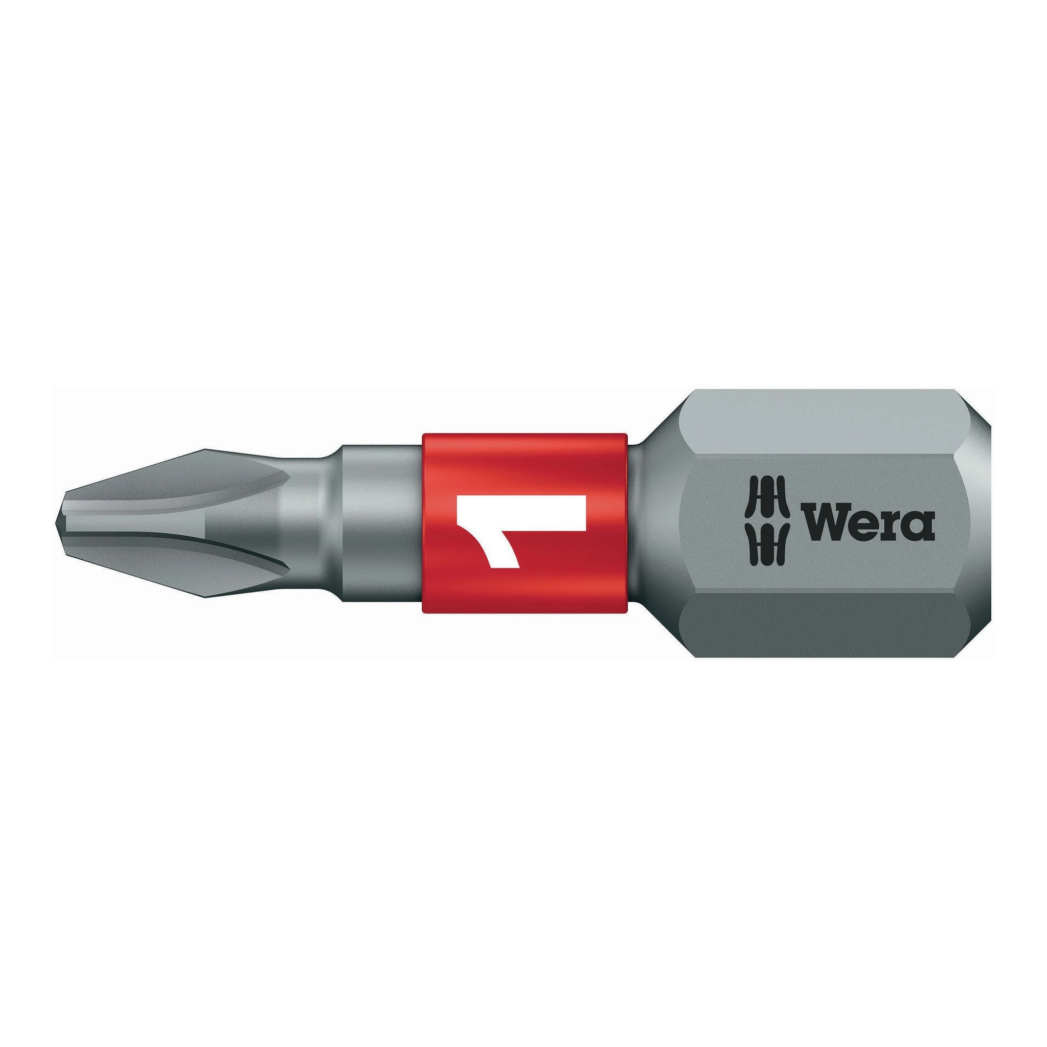 WERA | Bit | 1/4 ″ PH 1 Länge 25 mm | BiTorsion, zähhart