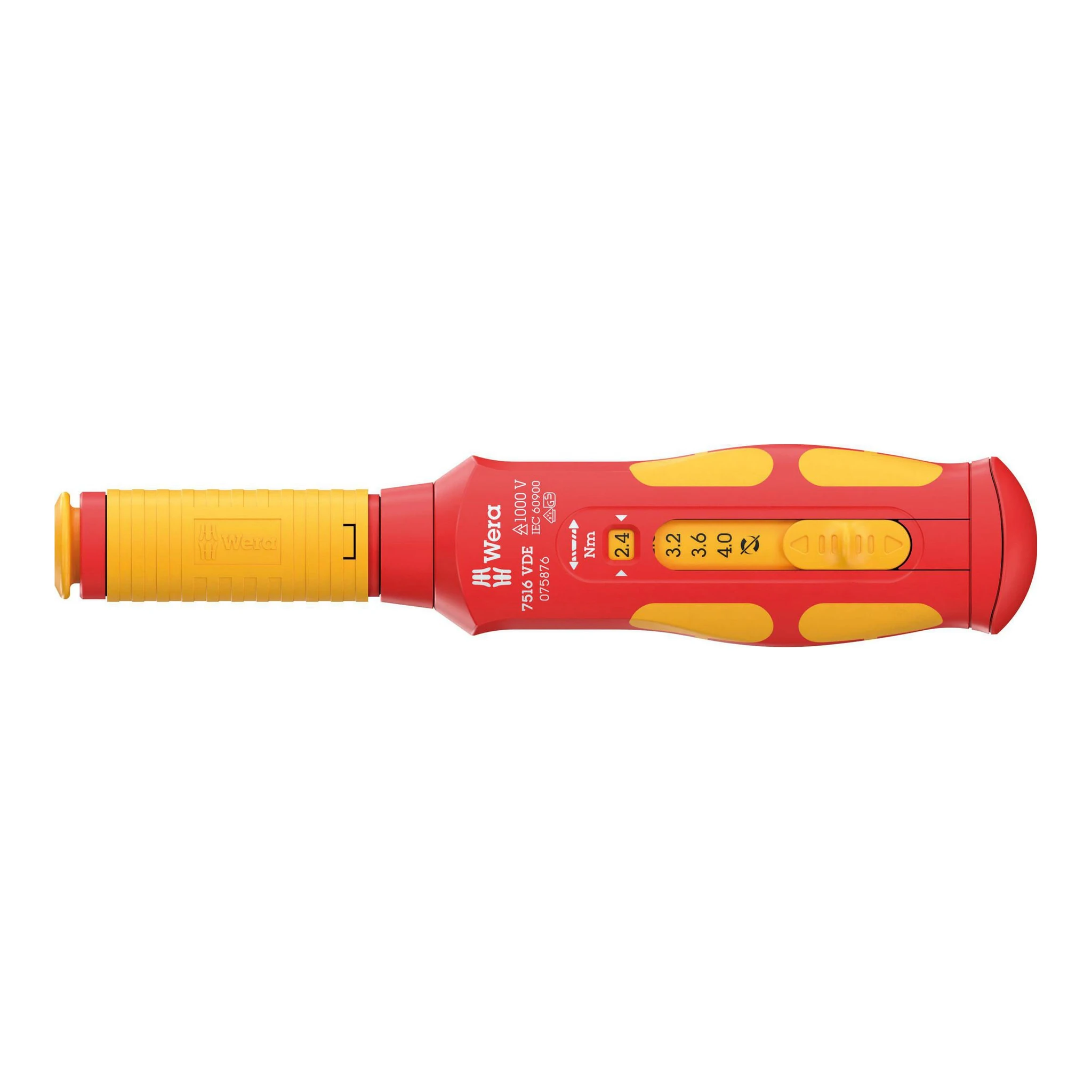 WERA | Drehmomentschraubendreher | 9 mm 2,4 - 4 Nm