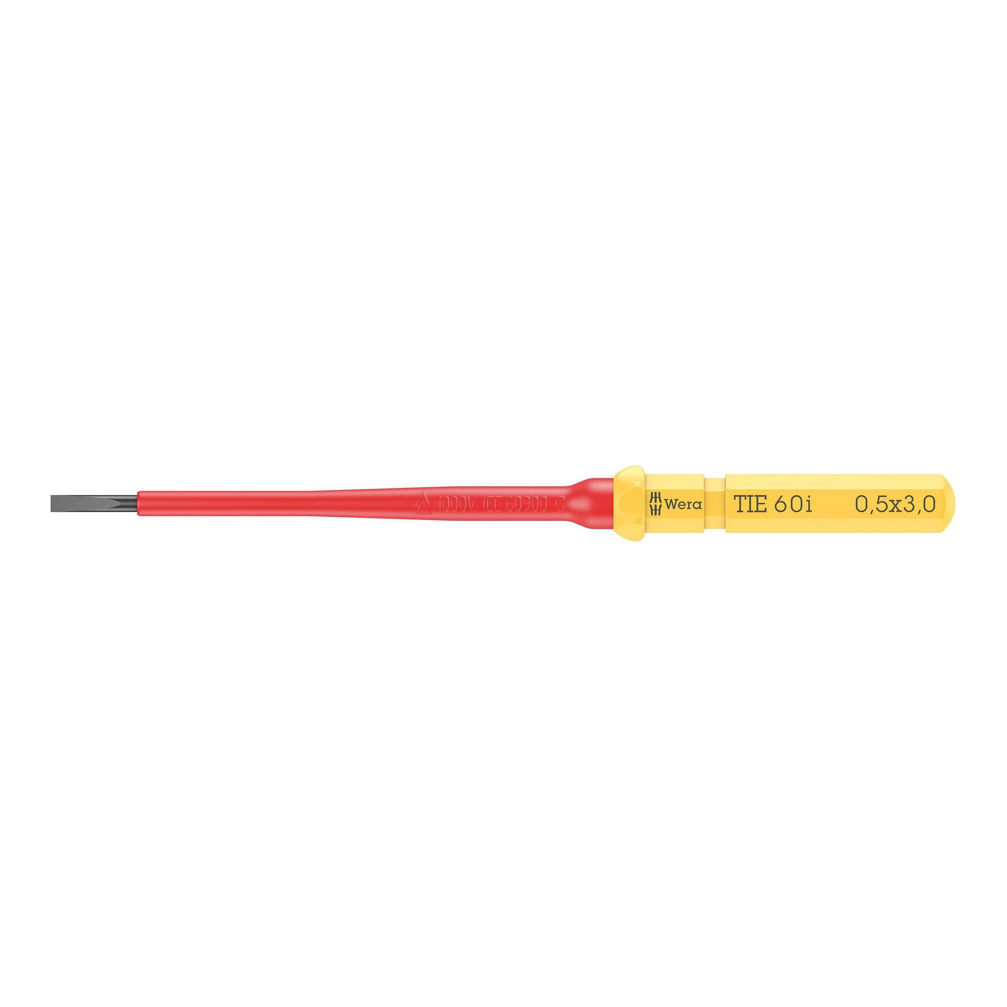 WERA | Wechselklinge | Schlitz Klingen-S0,5xB3xL157mm | Black Point-Spitze