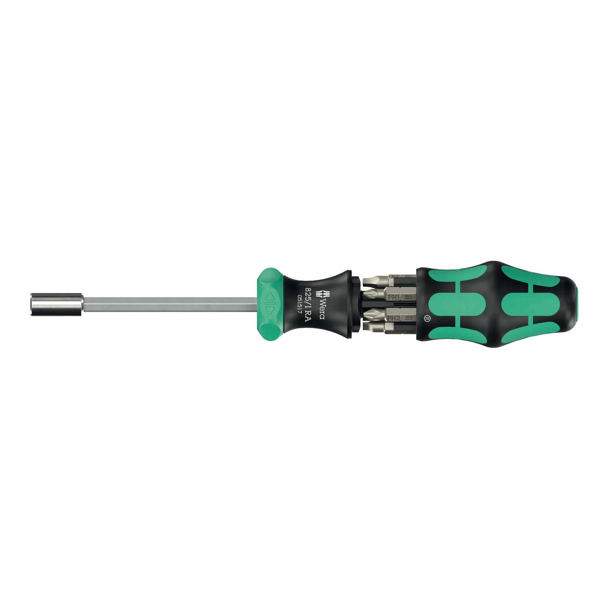 WERA | Magazinbithalter | 6-teilig | Schlitz