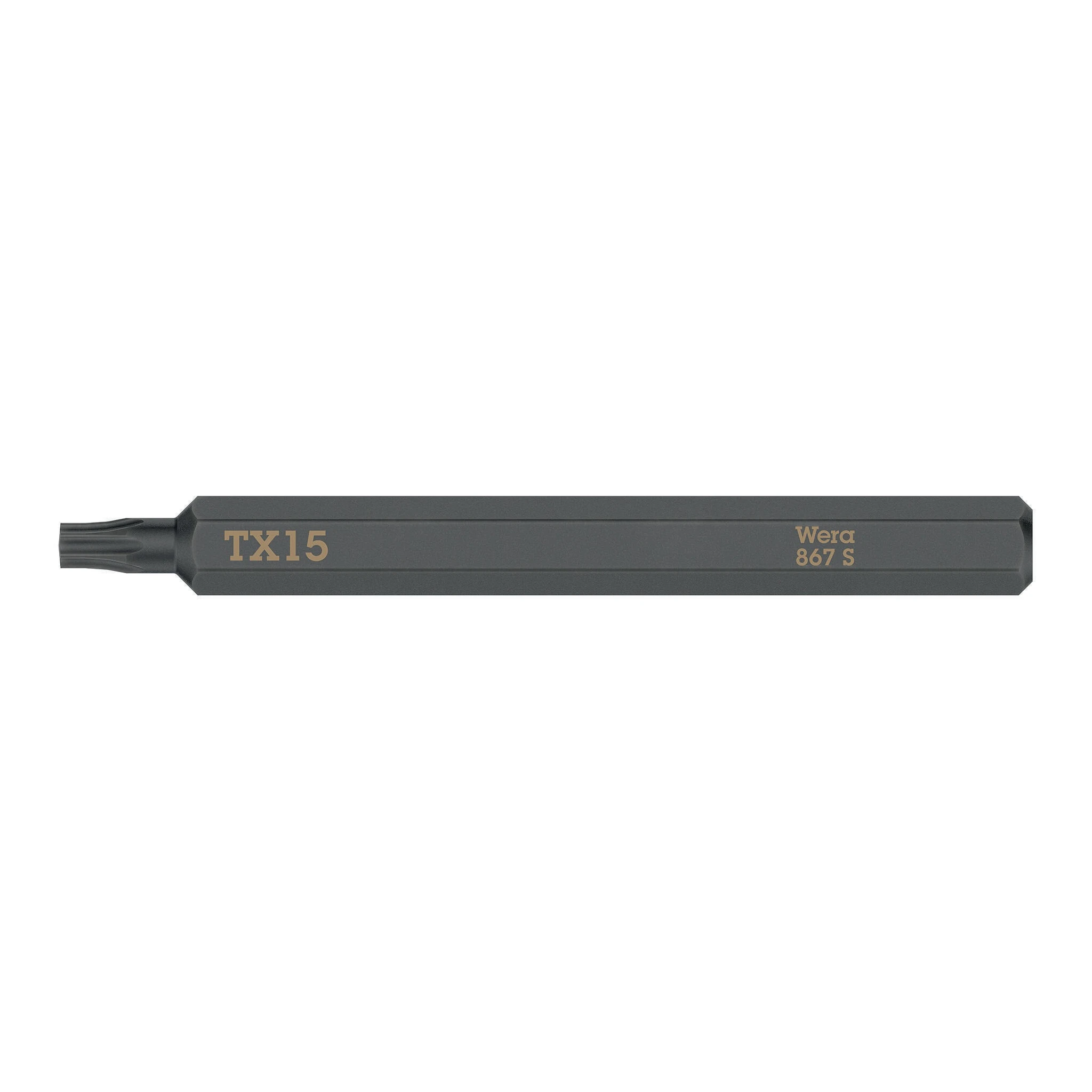 WERA | Bit | 1/4 ″ TORX 15 Länge 70 mm