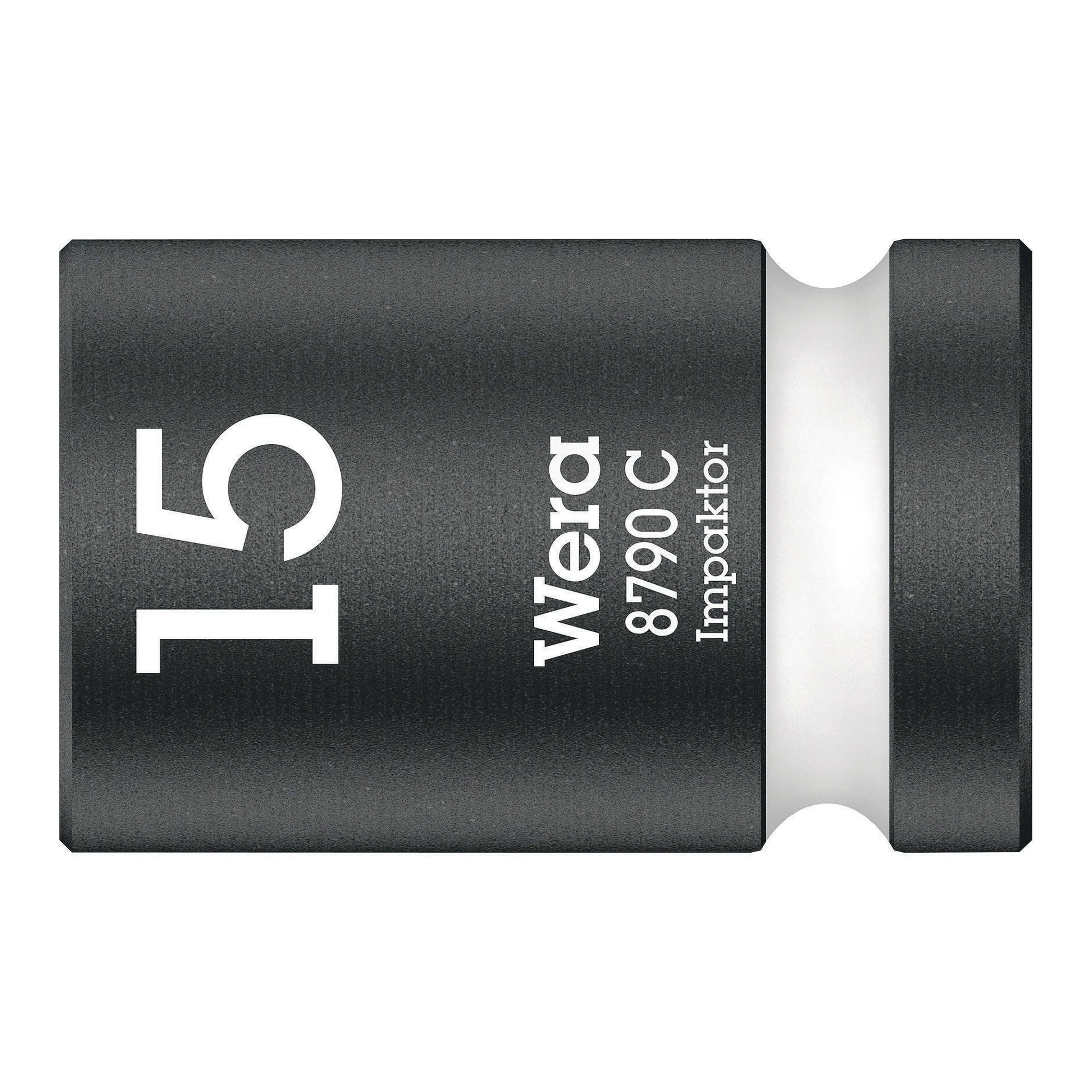 WERA | Schlagschraubereinsatz | 1/2 ″ Außensechskant | Schlüsselweite 15 mm
