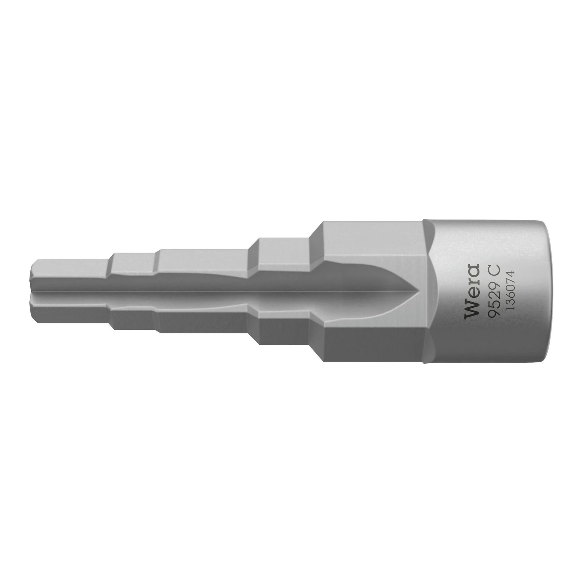 WERA | Stufenschlüssel | 1/2 ″ 5-stufig | 3/8″, 7/16″, 1/2″, 16+21 mm