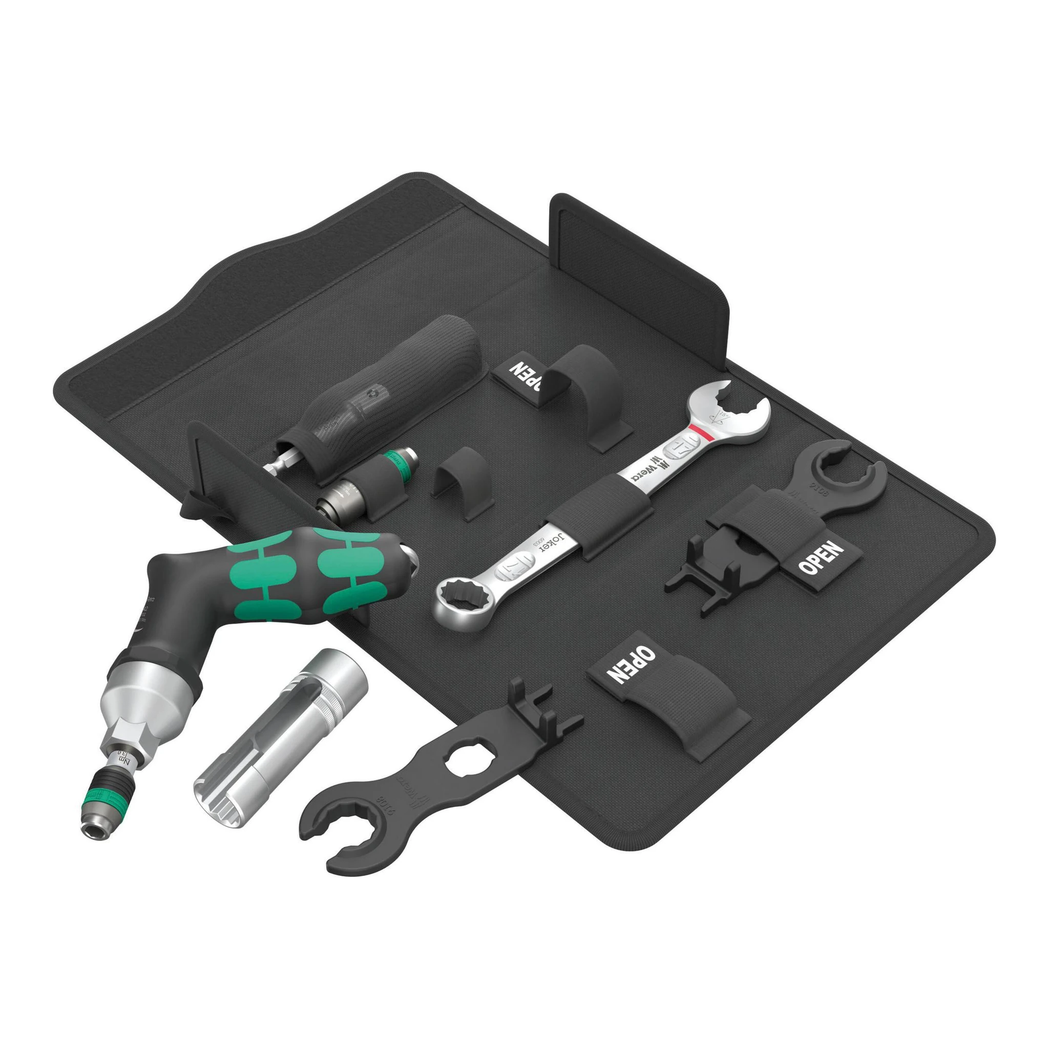 WERA | Photovoltaikwerkzeug-Set | 7-teilig 3,0-6,0 Nm | einstellbar