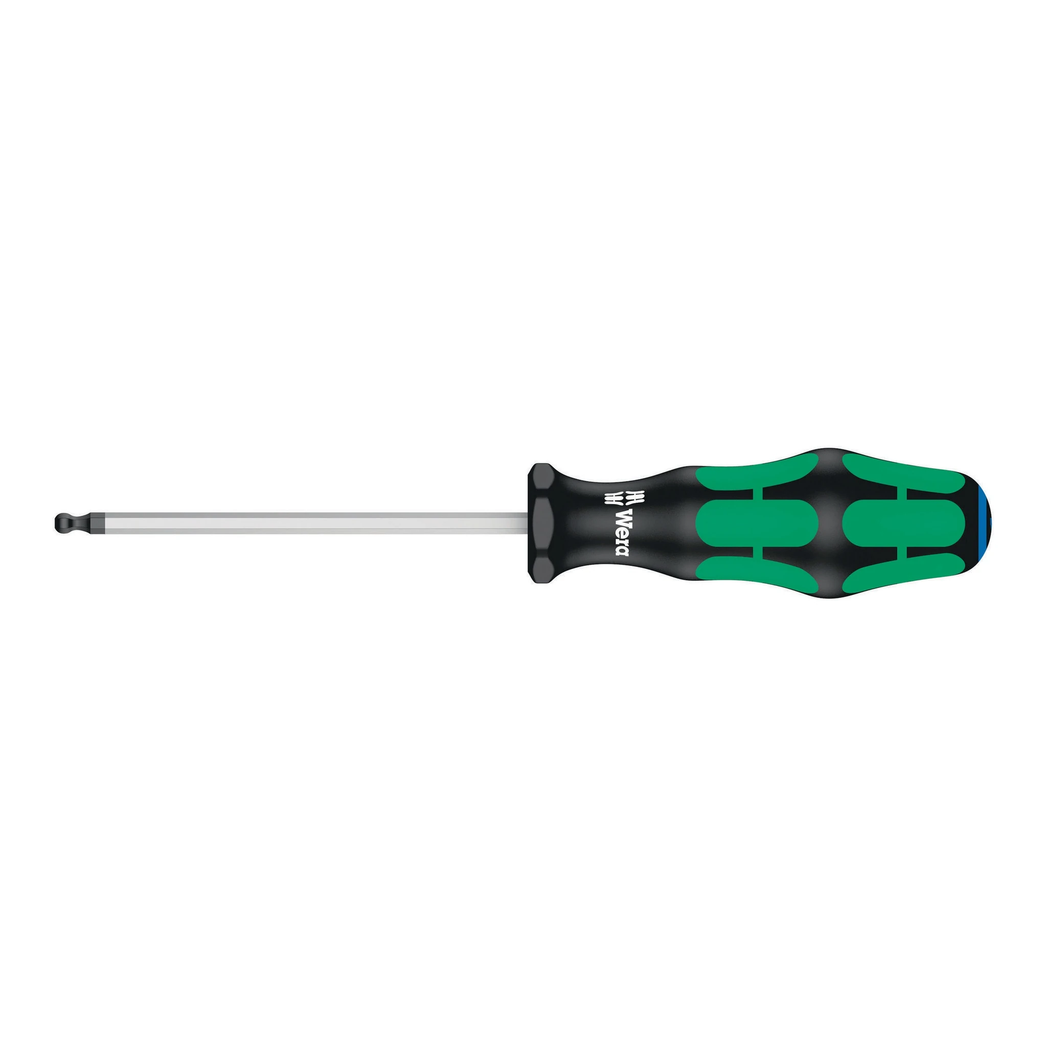 WERA | Schraubendreher | Größe 4 mm Klingenlänge 100 mm | 2-Komponentengriff