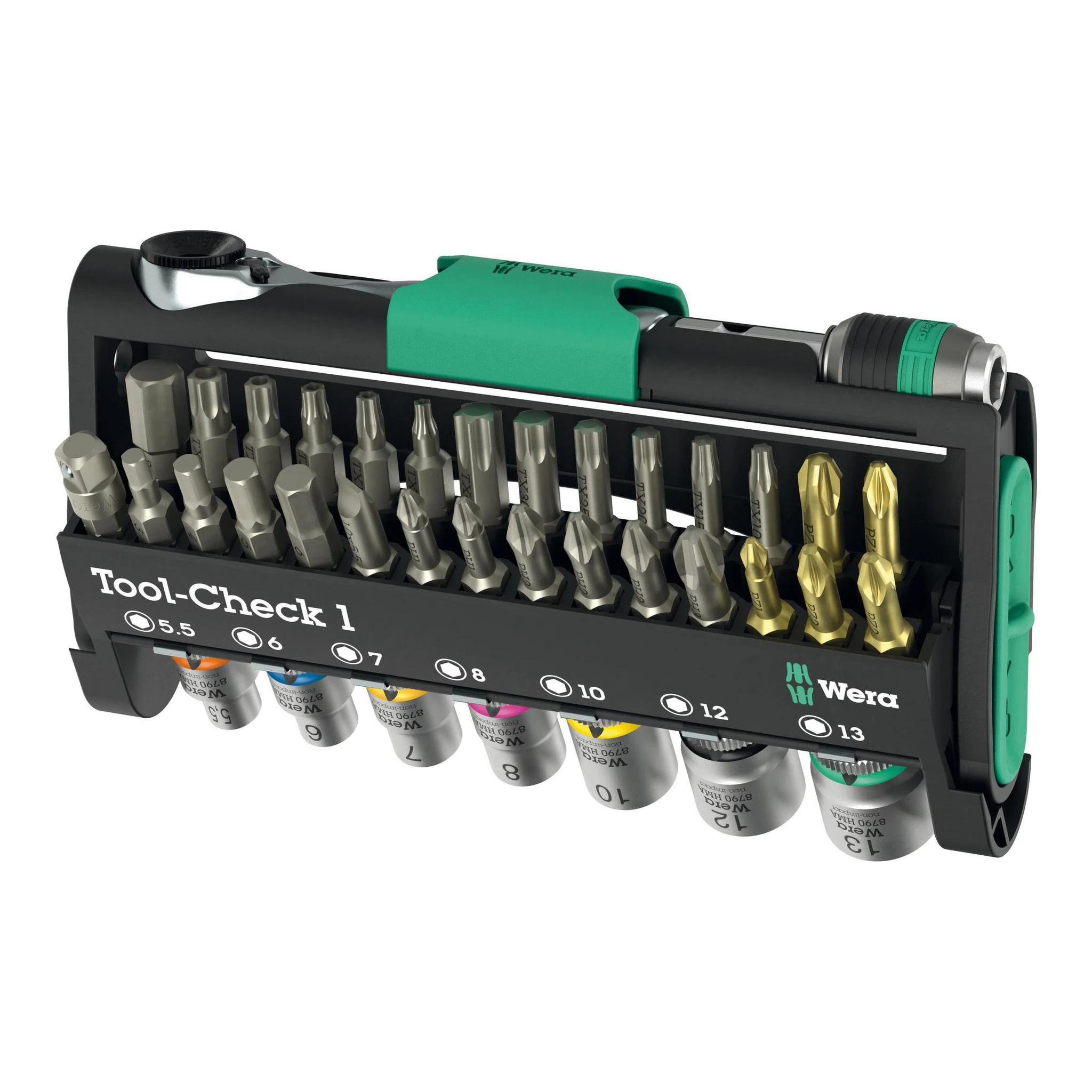 WERA | Bit-/Steckschlüssel-Set | 38-teilig