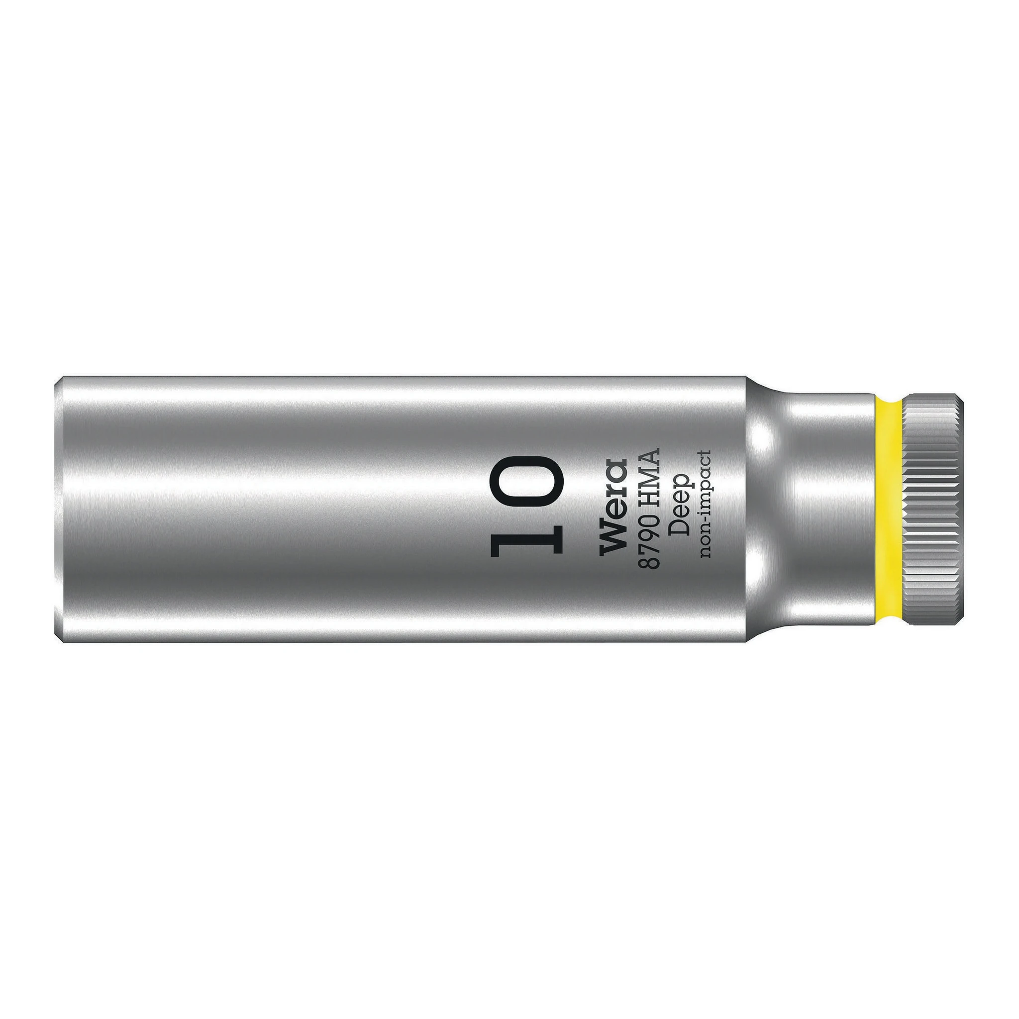 WERA | Steckschlüsseleinsatz | 1/4 ″ Außensechskant | Schlüsselweite 10 mm