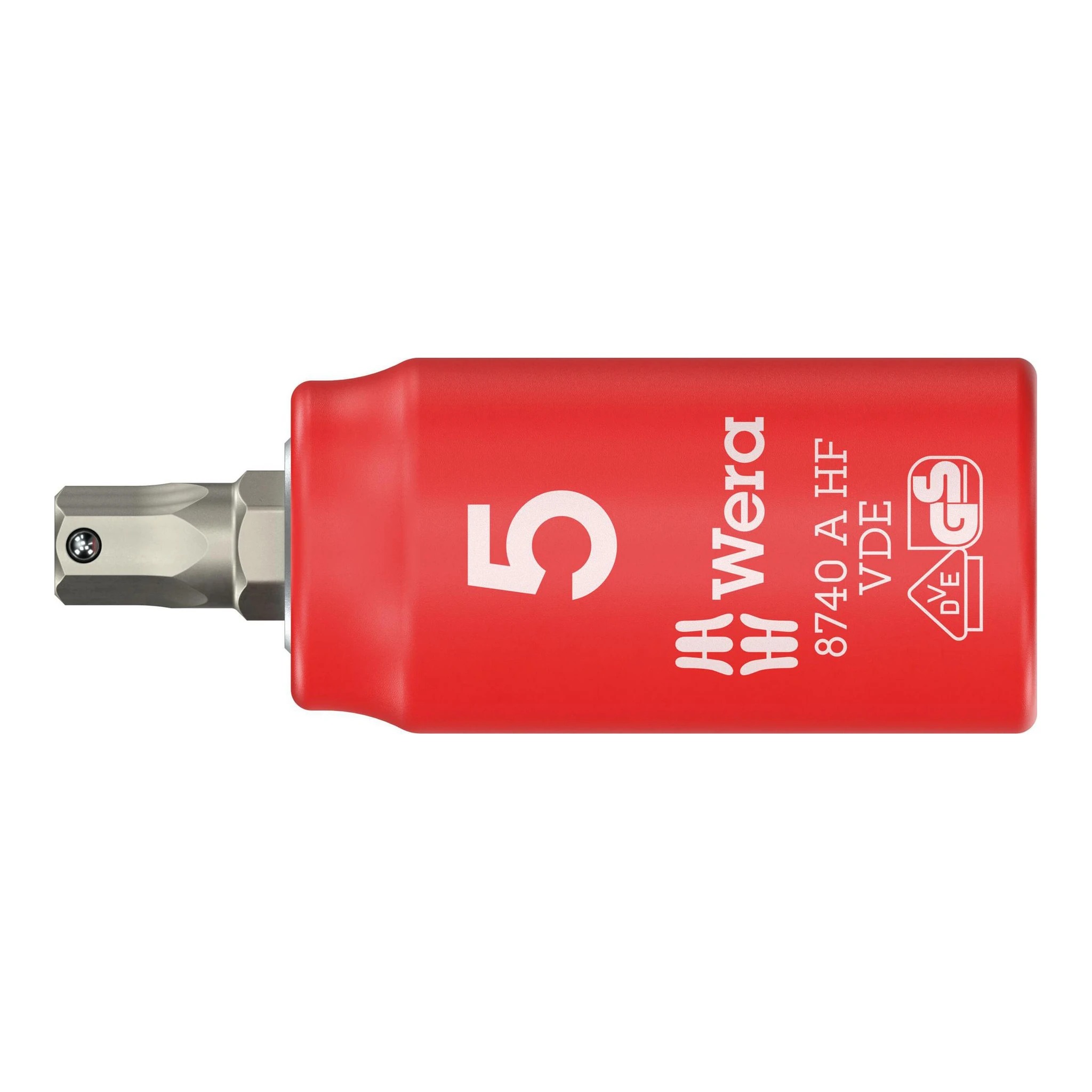 WERA | Steckschlüsseleinsatz | 1/4 ″ | Schlüsselweite 5 mm