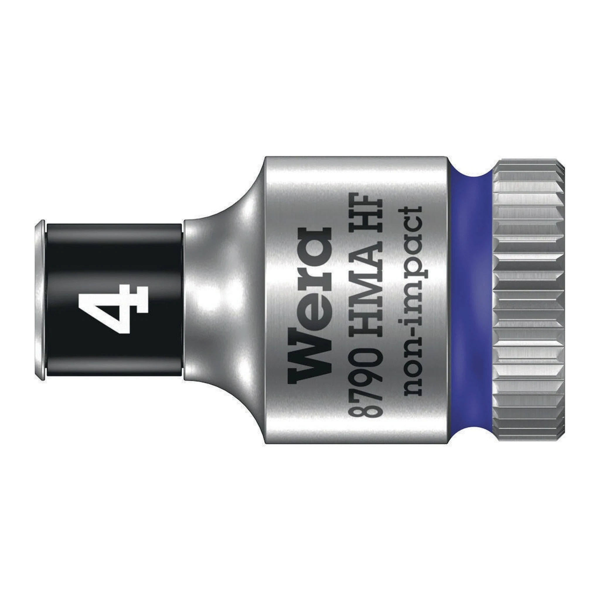 WERA | Steckschlüsseleinsatz | 1/4 ″ 6-kant | Schlüsselweite 4 mm