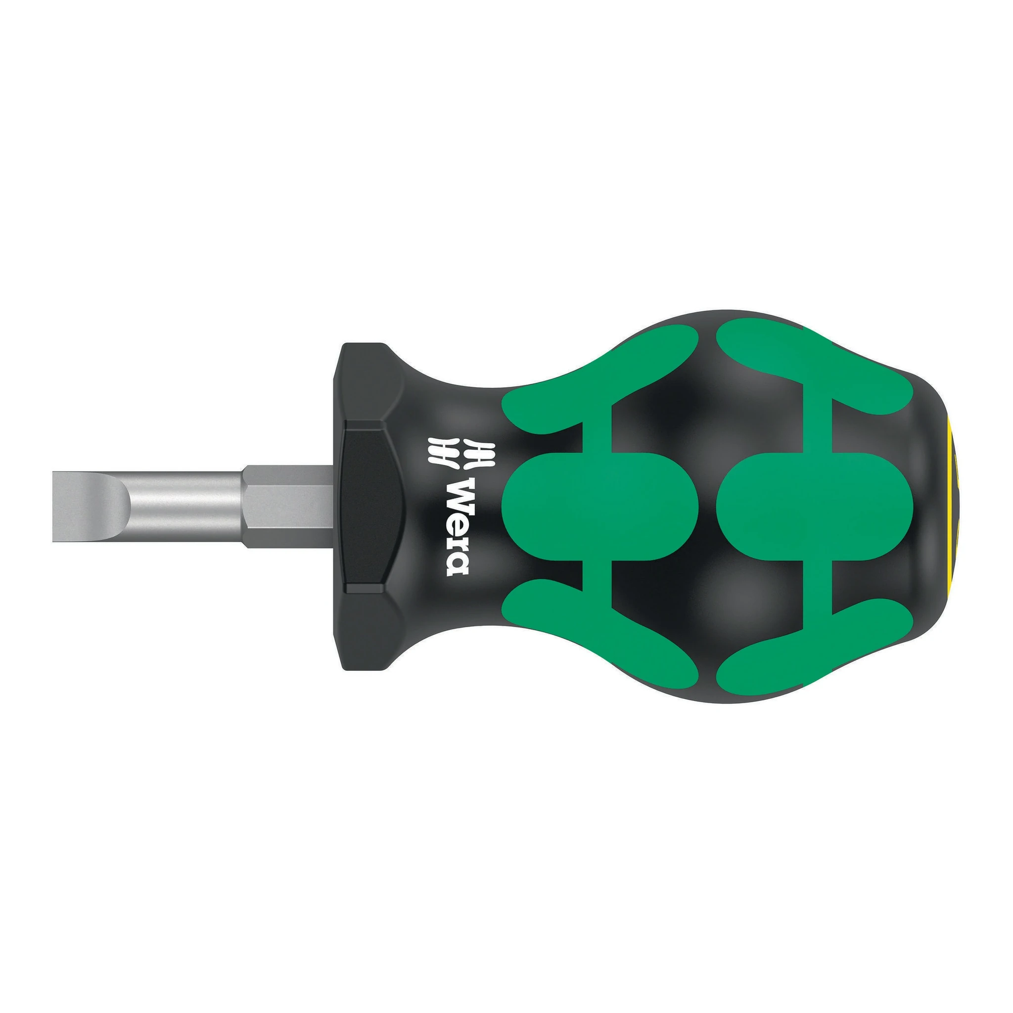 WERA | Schraubendreher | Schneidenbreite 6,5 mm | Klingenlänge 24,5 mm 2-Komponentengriff