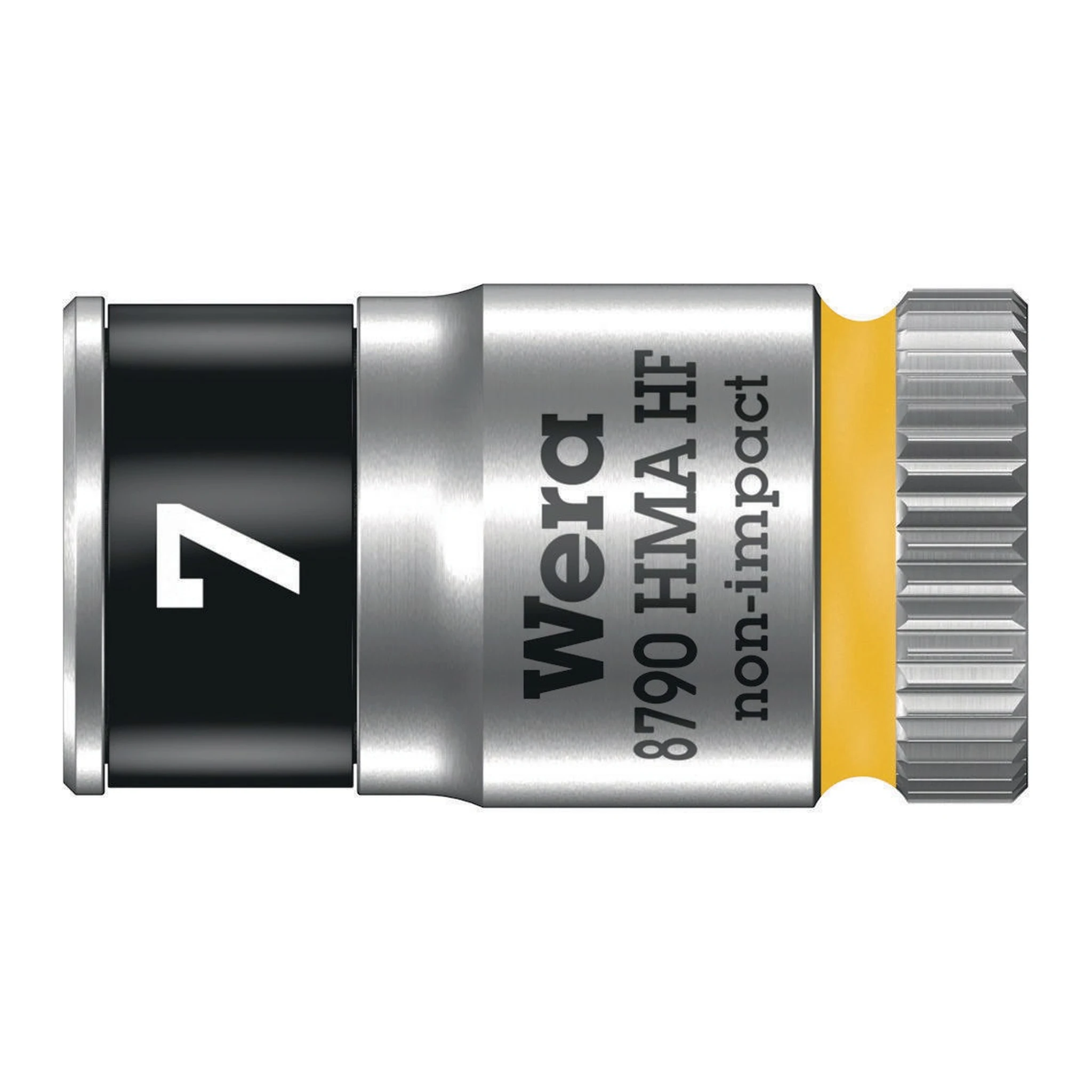 WERA | Steckschlüsseleinsatz | 1/4 ″ 6-kant | Schlüsselweite 7 mm
