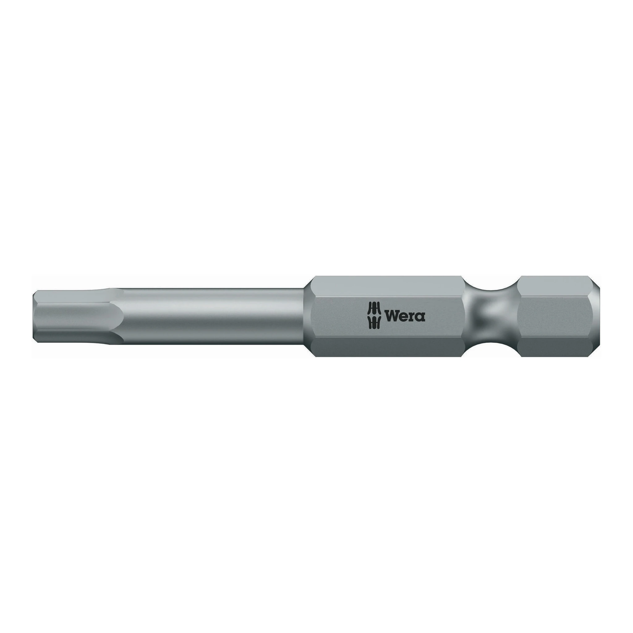 WERA | Bit | 1/4 ″ 1,5 mm Länge 50 mm | zähhart, HEX-Plus