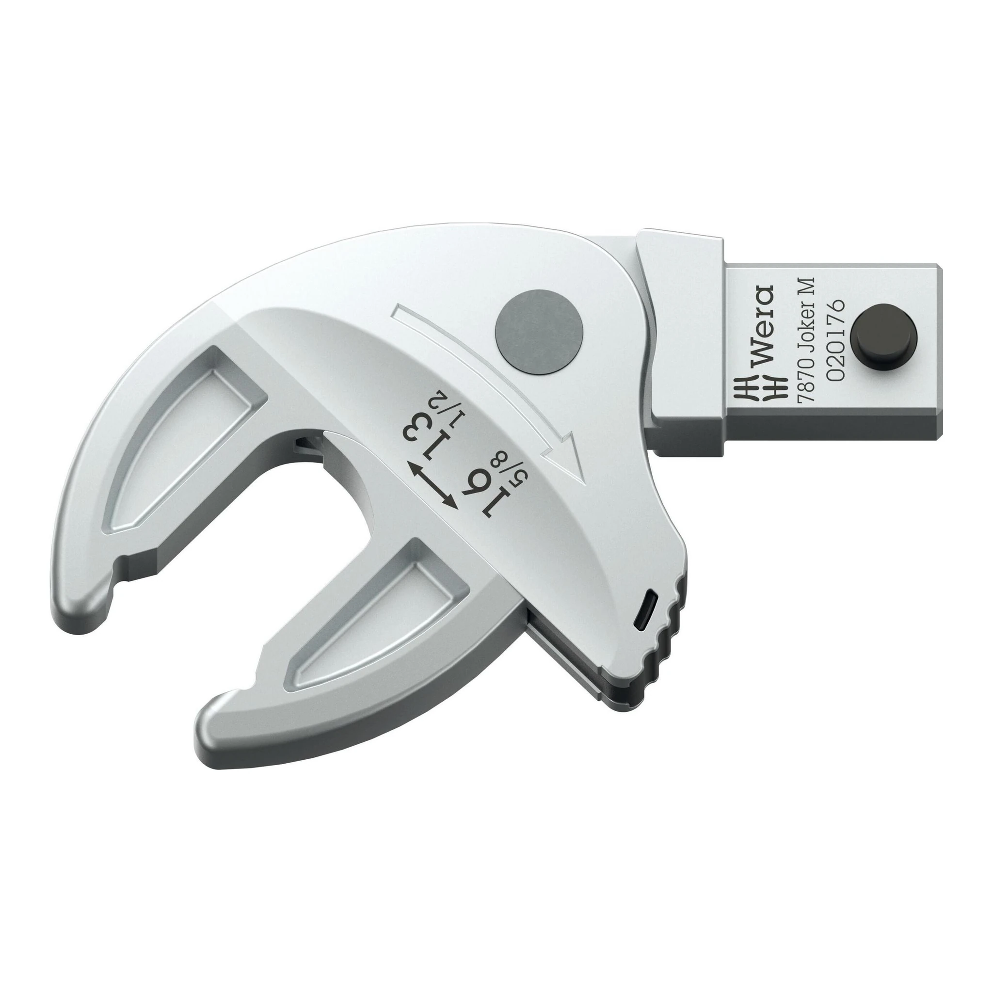 WERA | Einsteckmaulschlüssel | Schlüsselweite 13-16 mm 9x12 mm