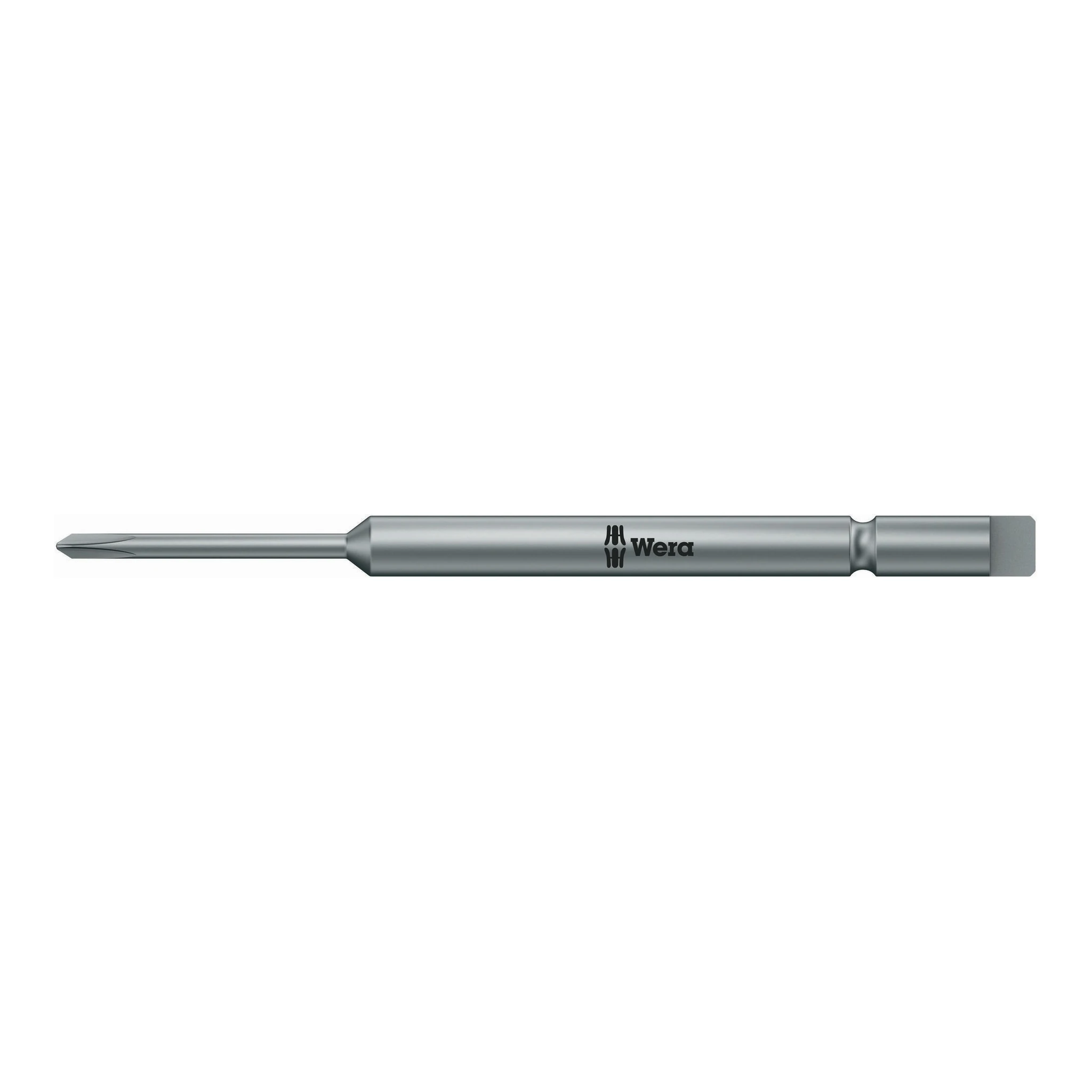 WERA | Bit | 1/4 ″ PH 000 Länge 44 mm | hart, mit Halfmoon-Antrieb