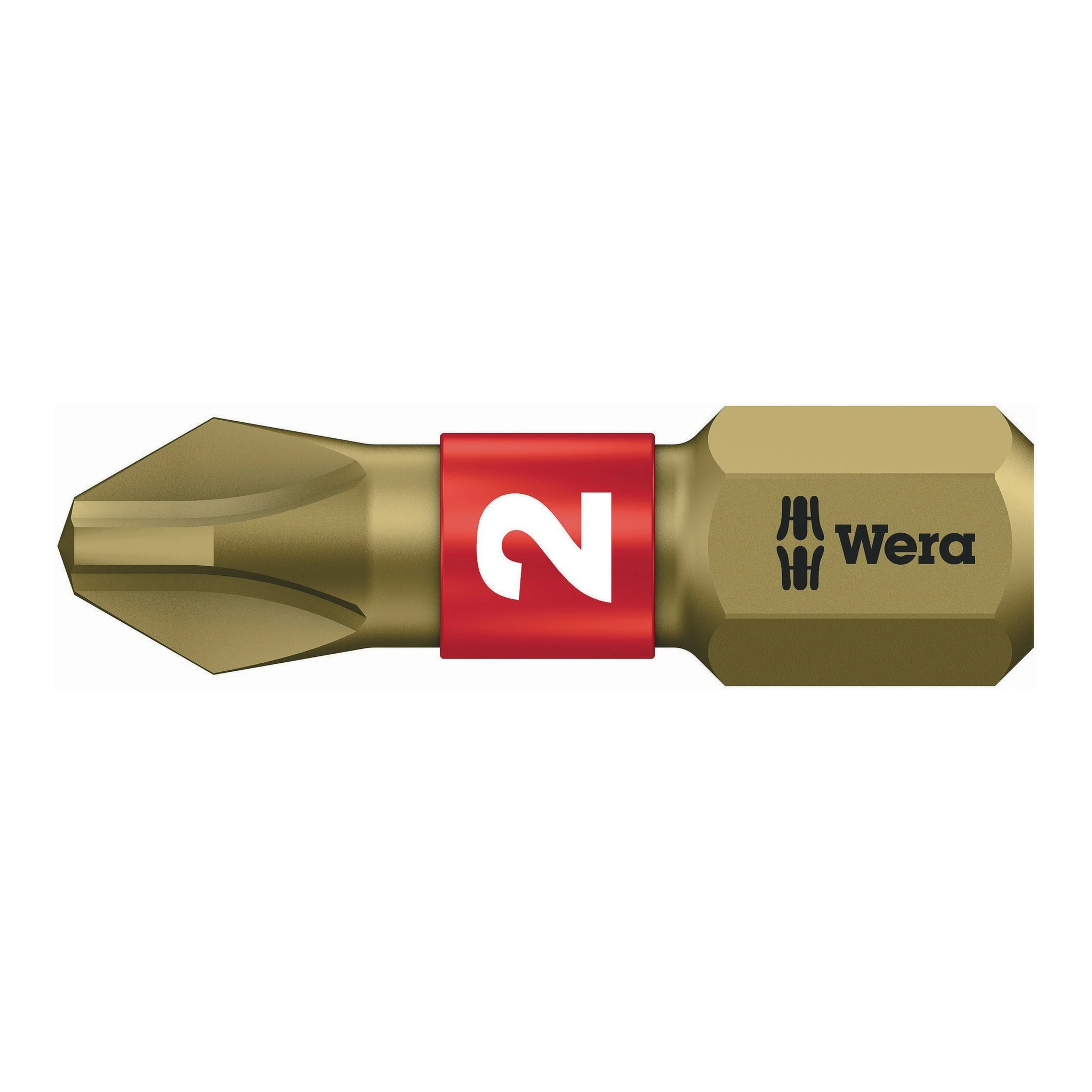 WERA | Bit | 1/4 ″ PH 2 Länge 25 mm | BiTorsion, extrahart