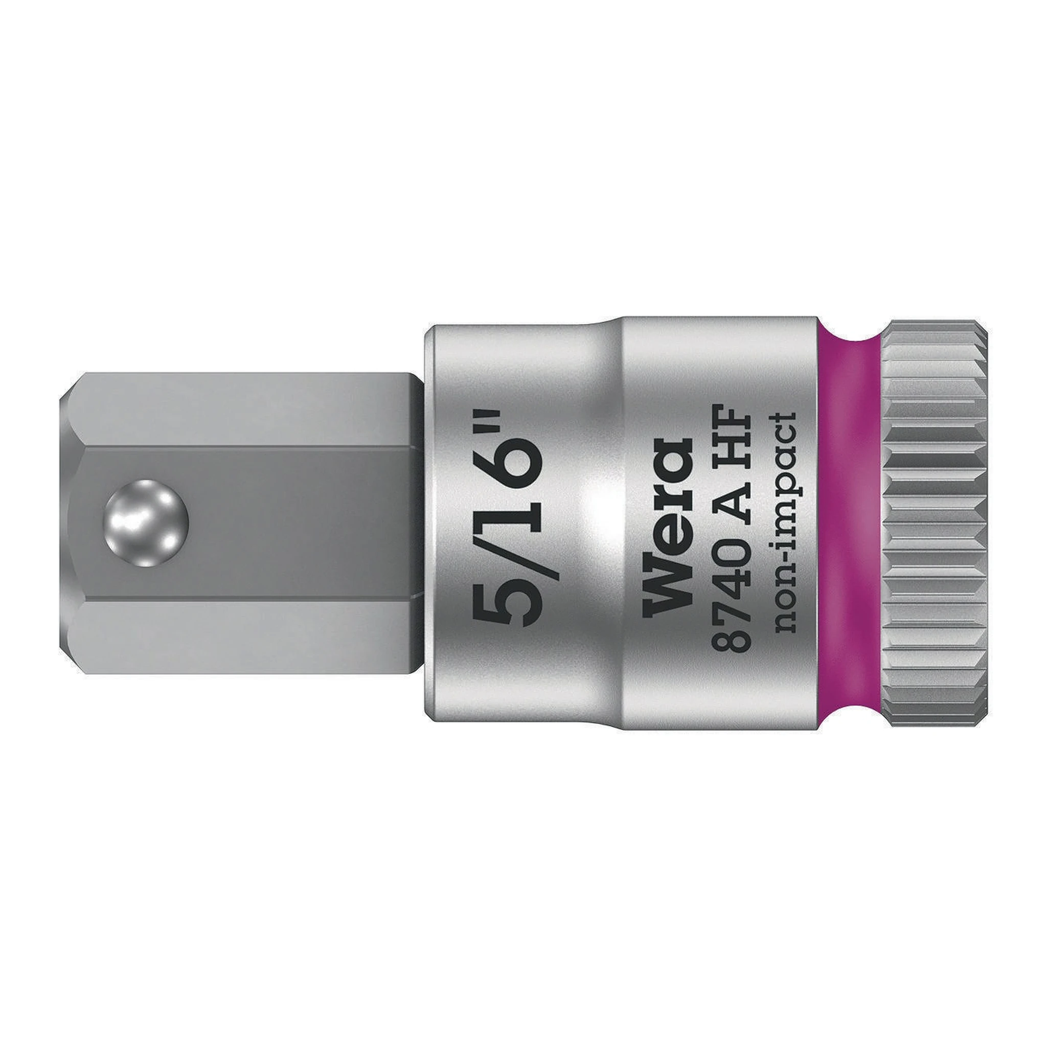WERA | Steckschlüsseleinsatz | 1/4 ″ | Schlüsselweite 5/16 ″