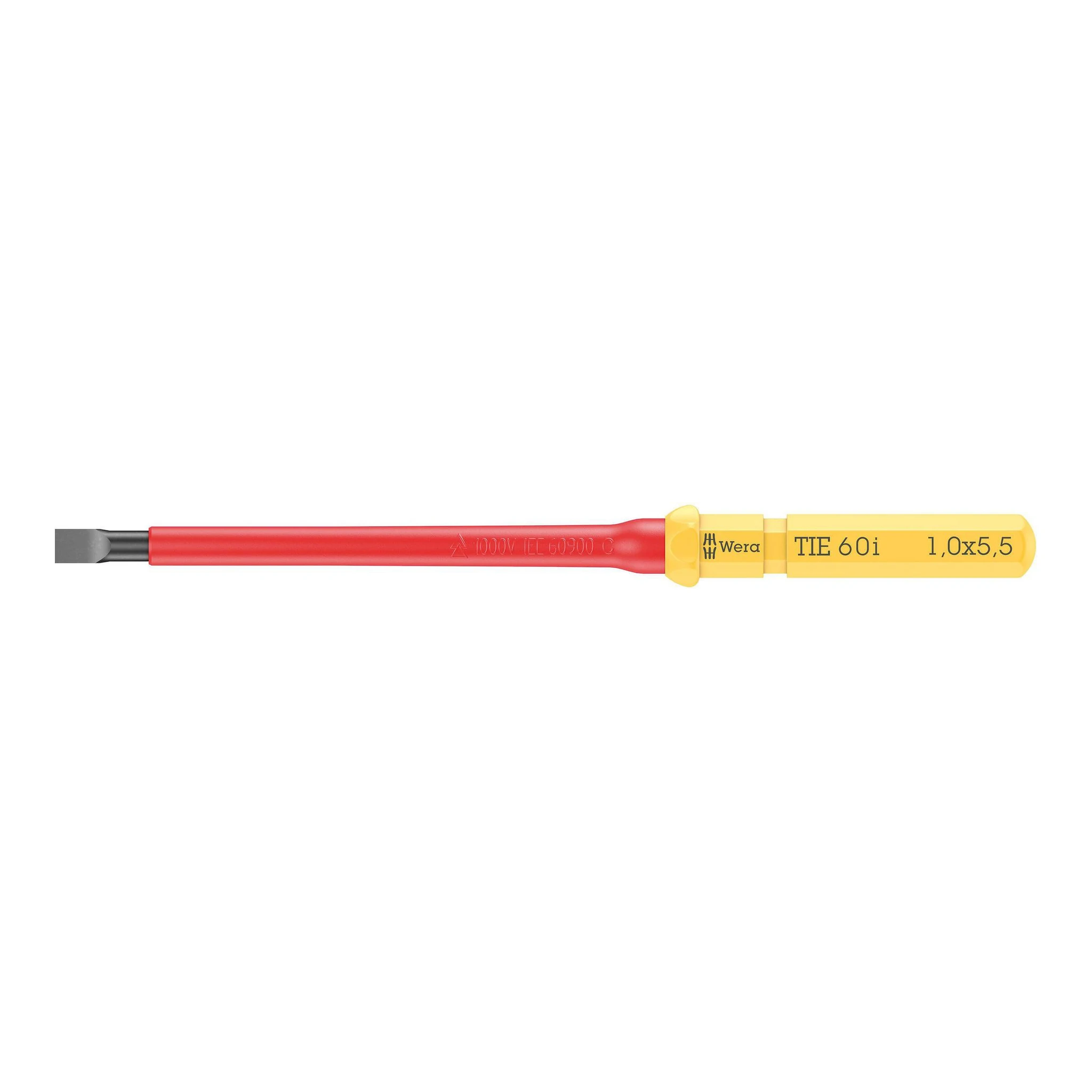 WERA | Wechselklinge | Schlitz Klingen-S1xB5,5xL157mm | Black Point-Spitze