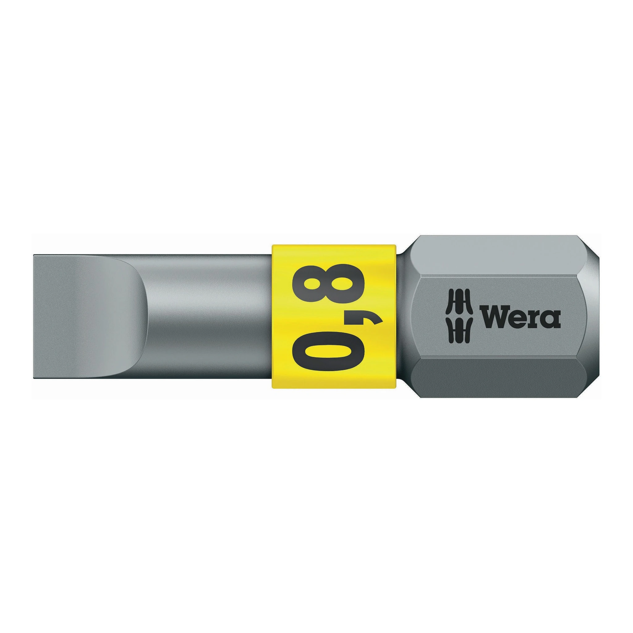 WERA | Bit | für Schlitzschrauben | 5,5 mm Länge 25 mm 1/4 ″