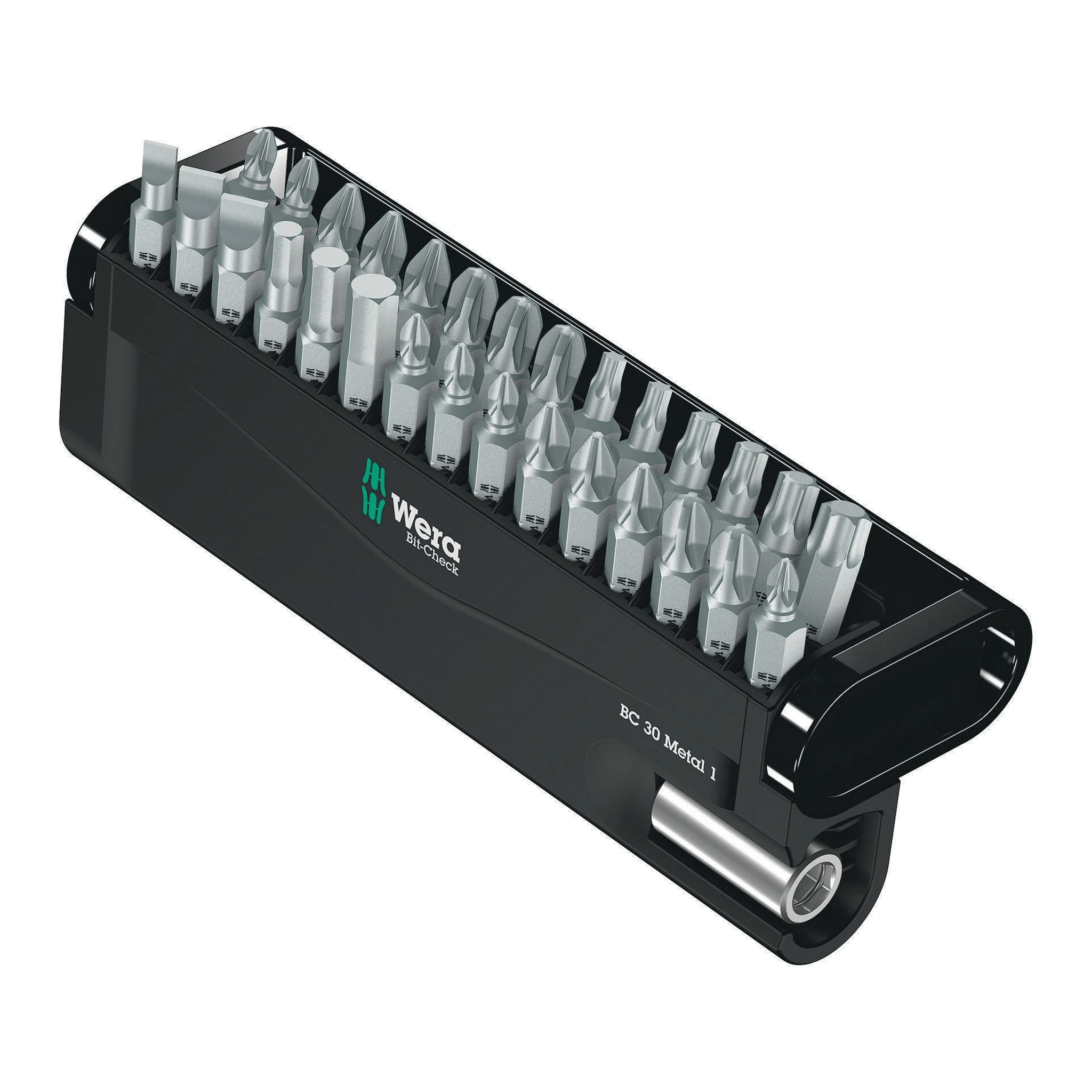 WERA | Bitsortiment | 30-teilig | Schlitz/PH/PZD/TX/6Kt.