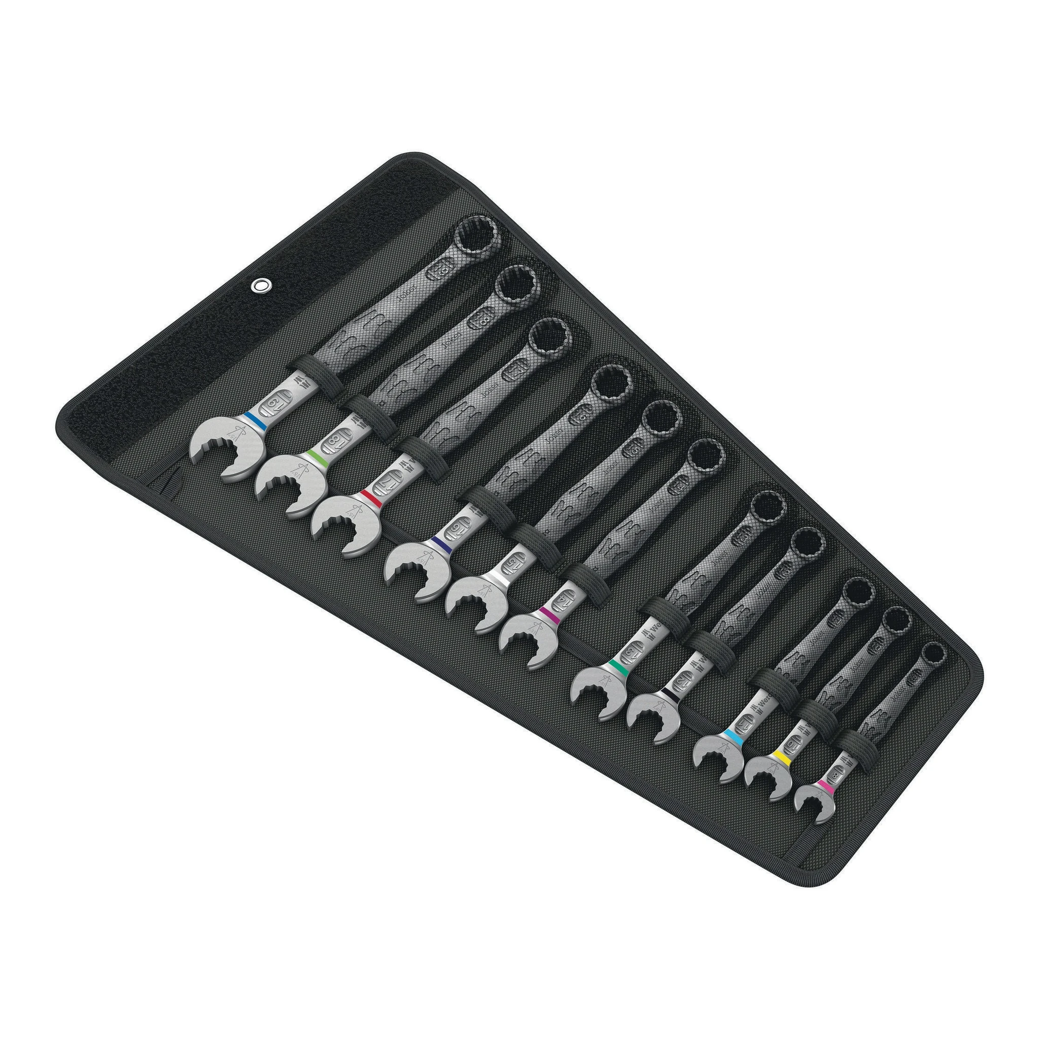 WERA | Ringmaulschlüssel-Satz | 11-teilig Schlüsselweite 8-19 mm | Form A legierter Werkzeugstahl