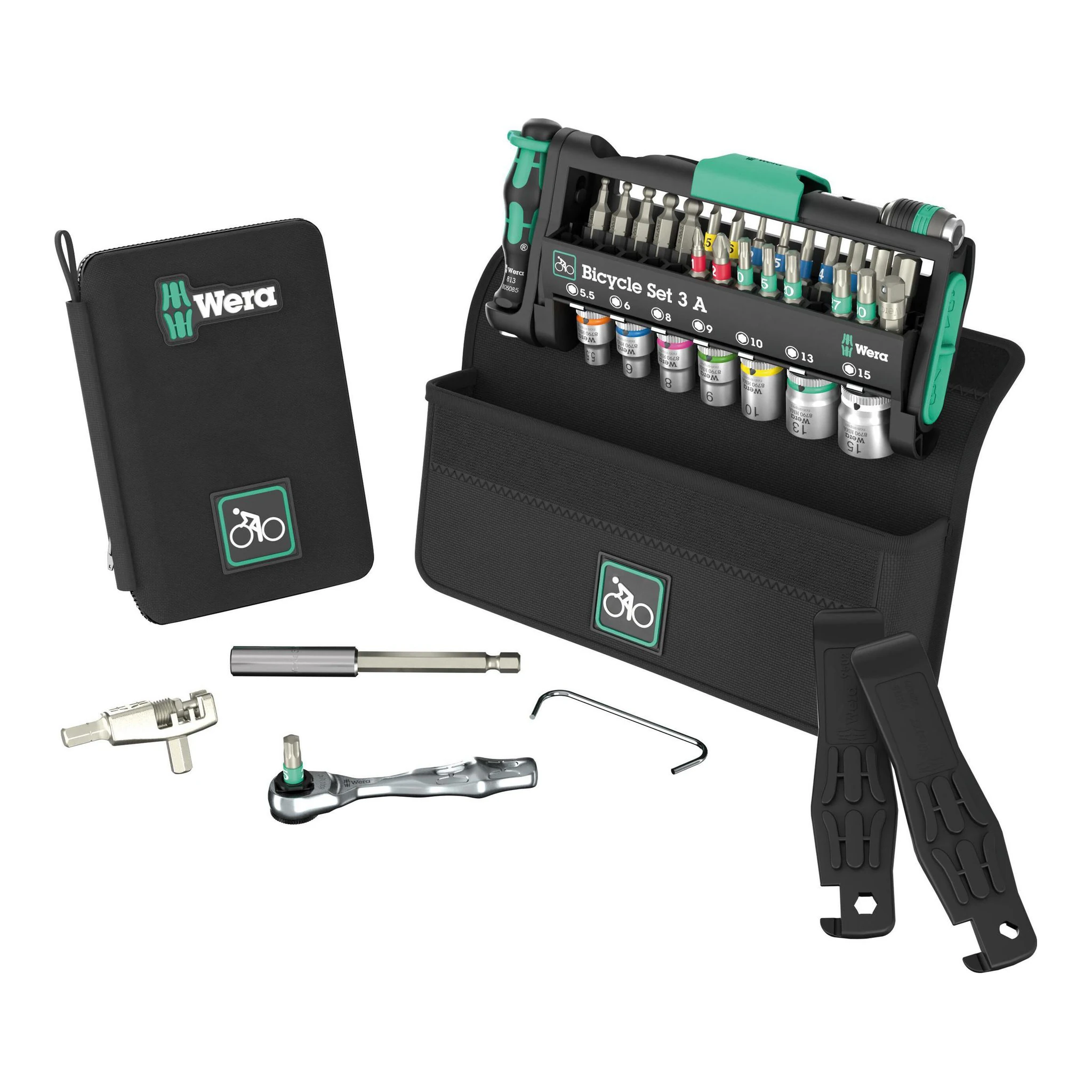 WERA | Bit-/Steckschlüssel-Set | 38-teilig | BZT PH/TORX®/Schlitz/6-KT.