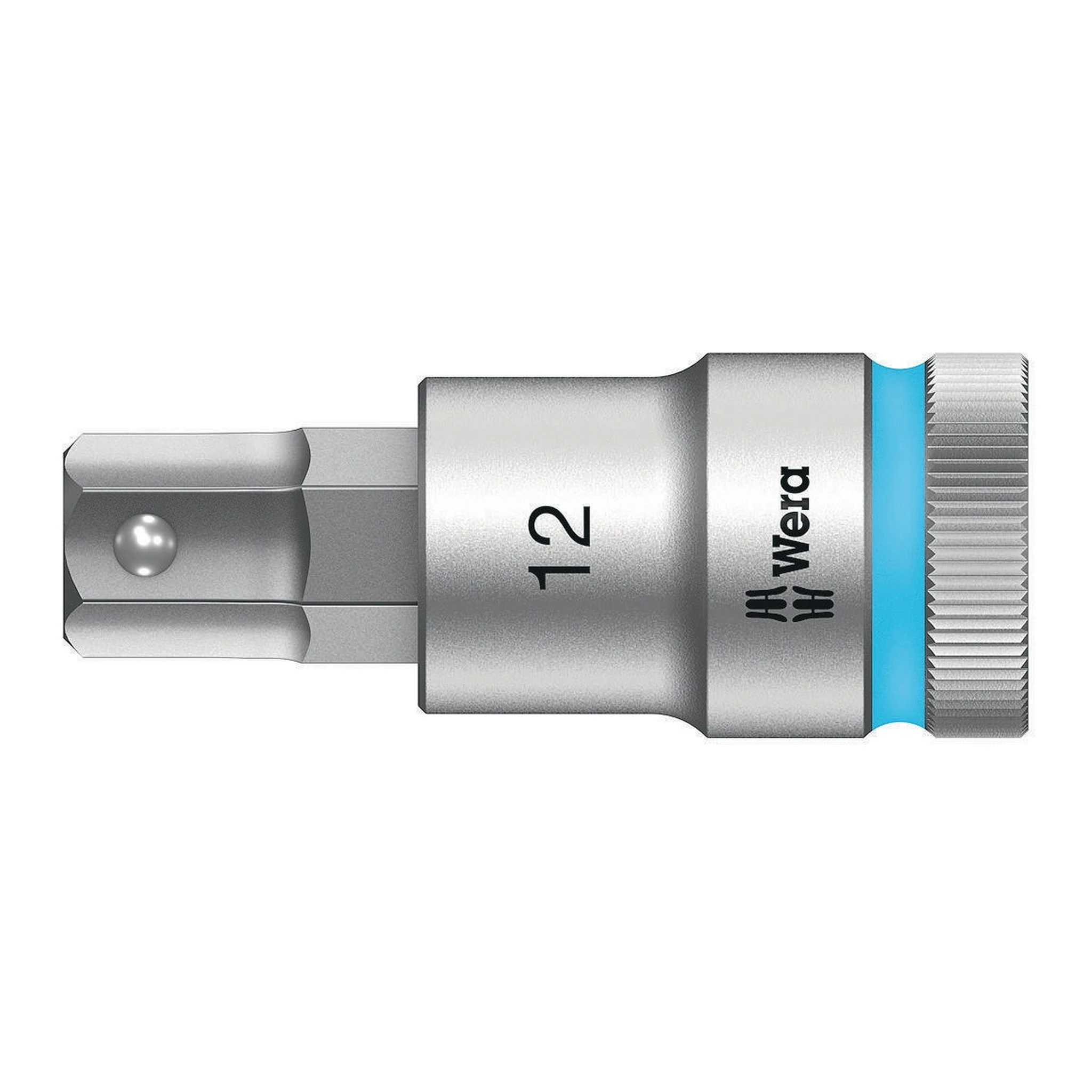 WERA | Steckschlüsseleinsatz | 1/2 ″ | Schlüsselweite 12 mm