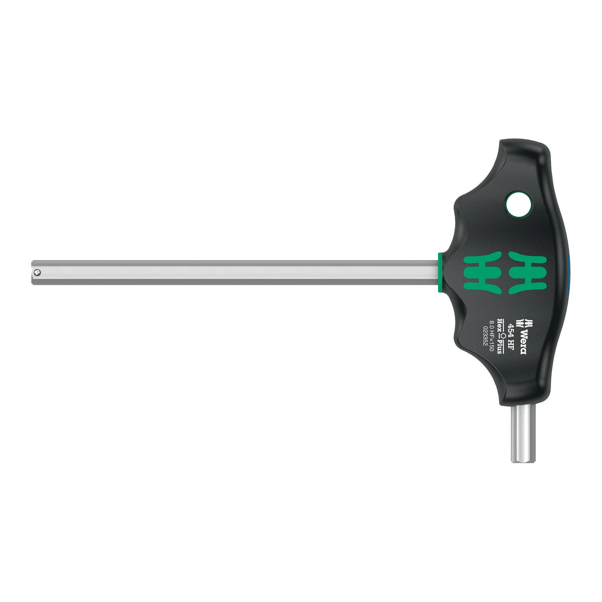 WERA | Sechskantschraubendreher | SW 8mm Klingenlänge 150mm | Quergriff Hex-Plus