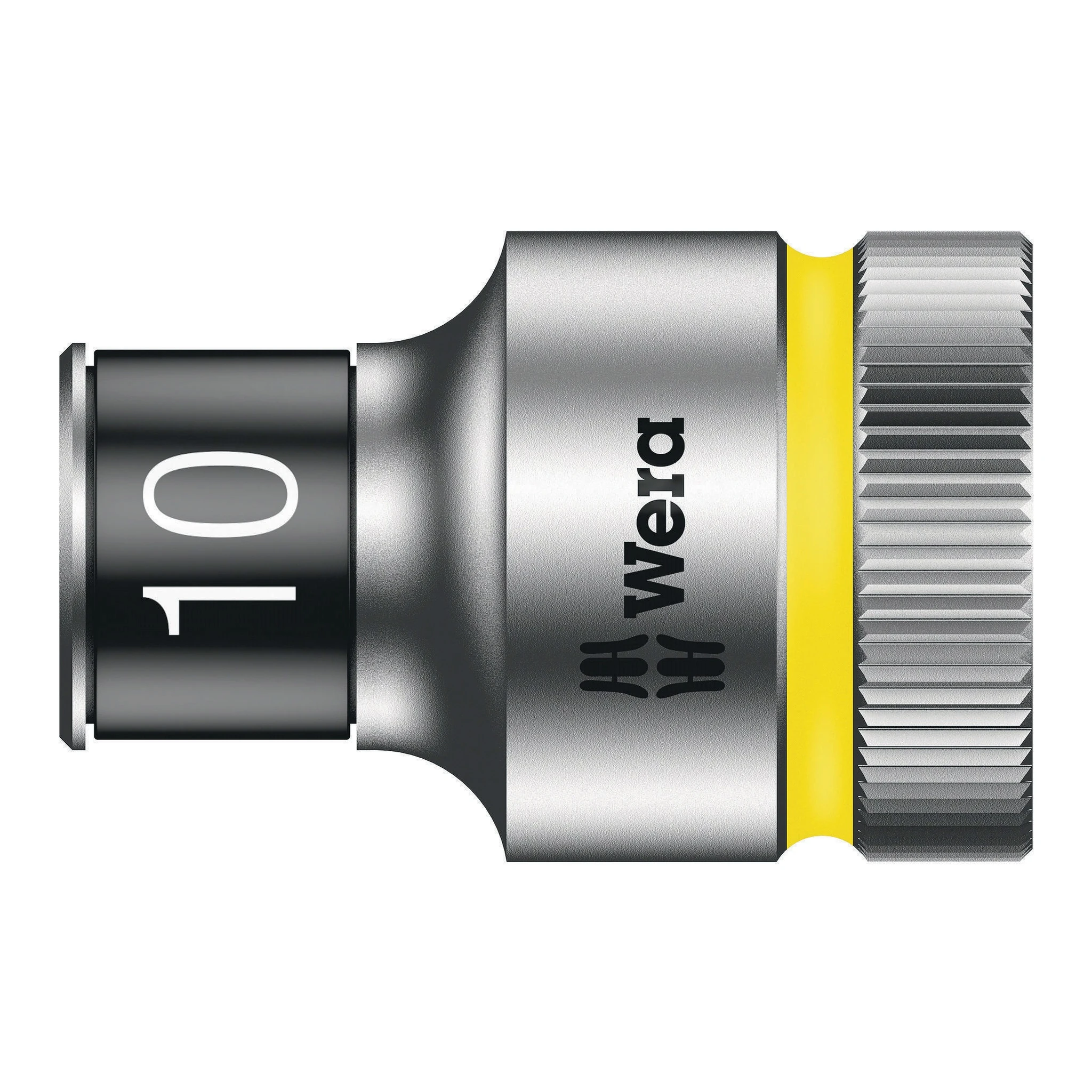 WERA | Steckschlüsseleinsatz | 1/2 ″ 6-kant | Schlüsselweite 10 mm
