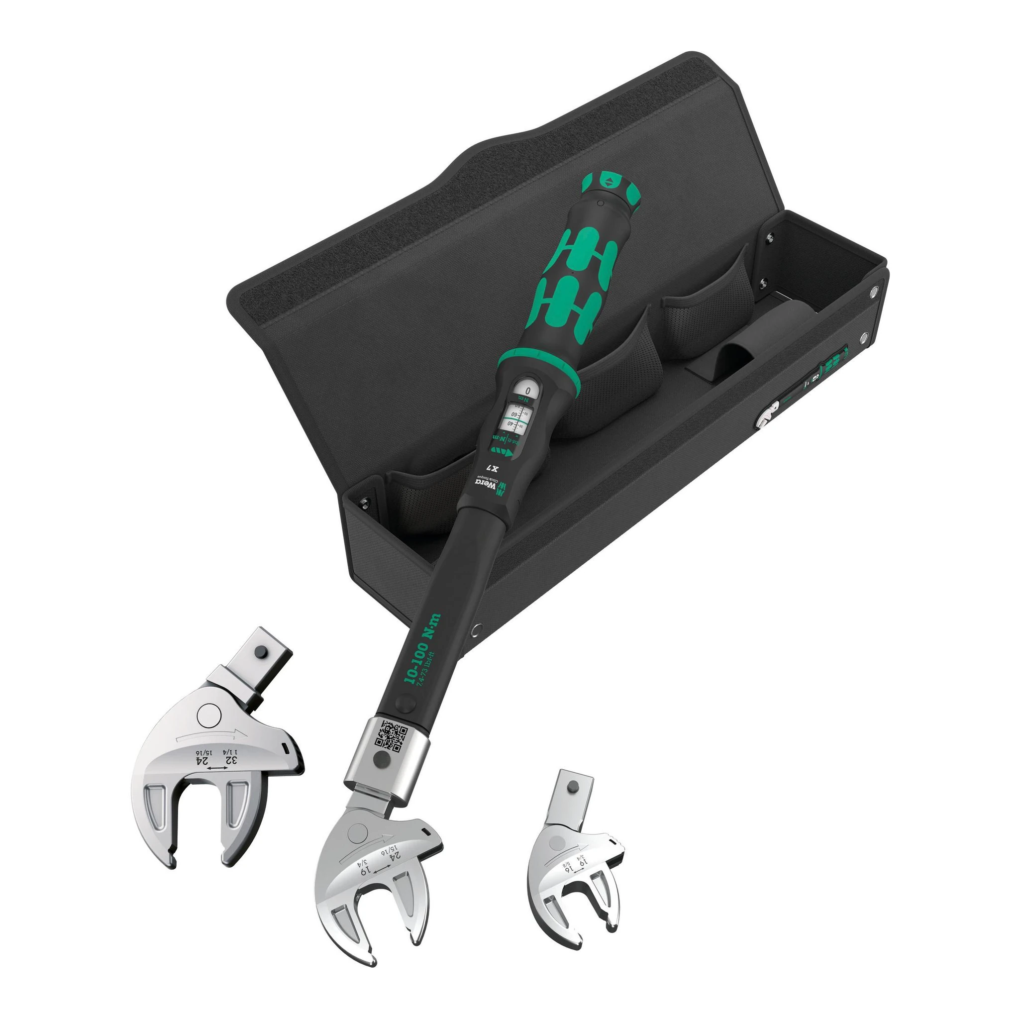 WERA | Drehmomentschlüssel-Set | 4-teilig 10 - 100 Nm