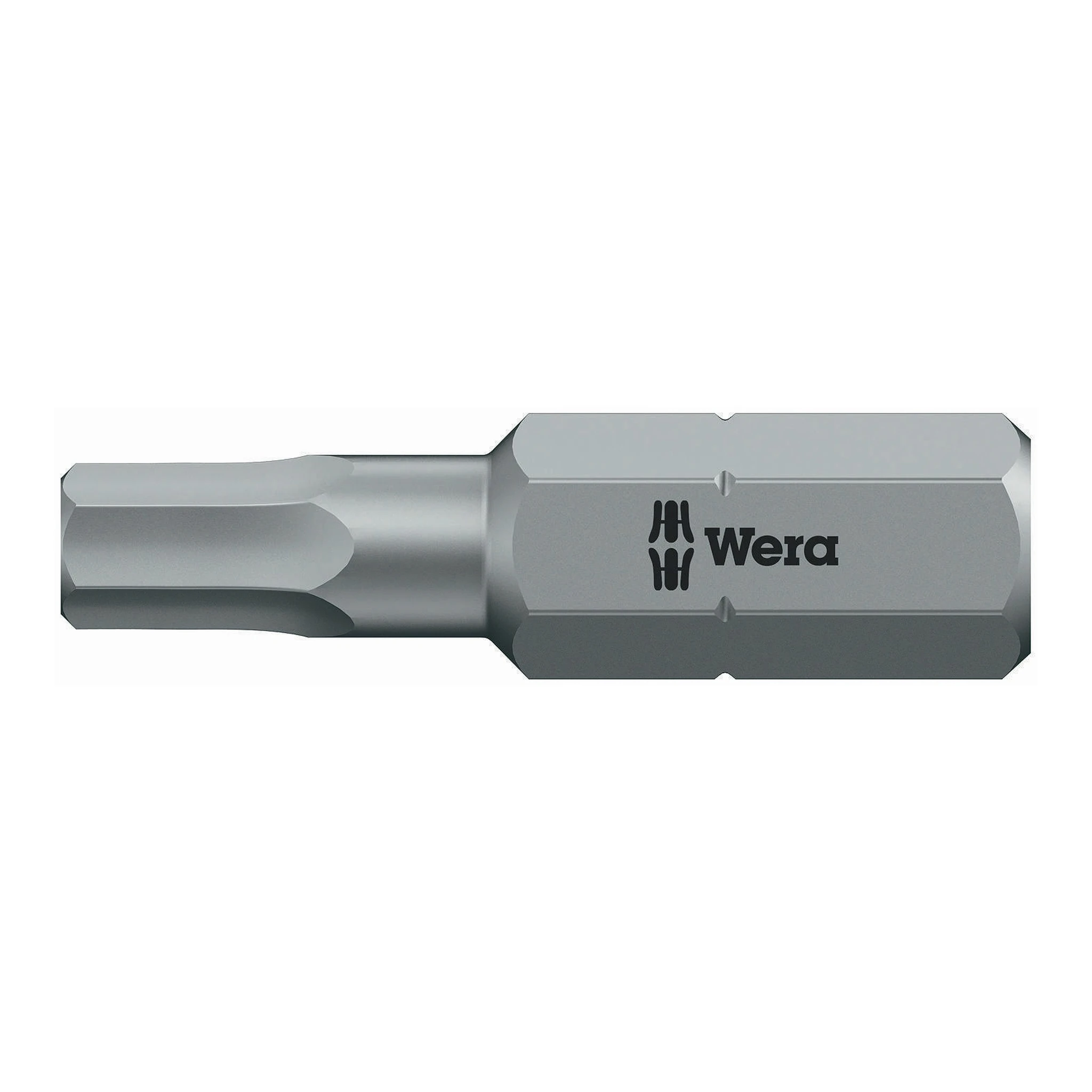 WERA | Bit | 1/4 ″ 4 mm Länge 25 mm | zähhart, HEX-Plus
