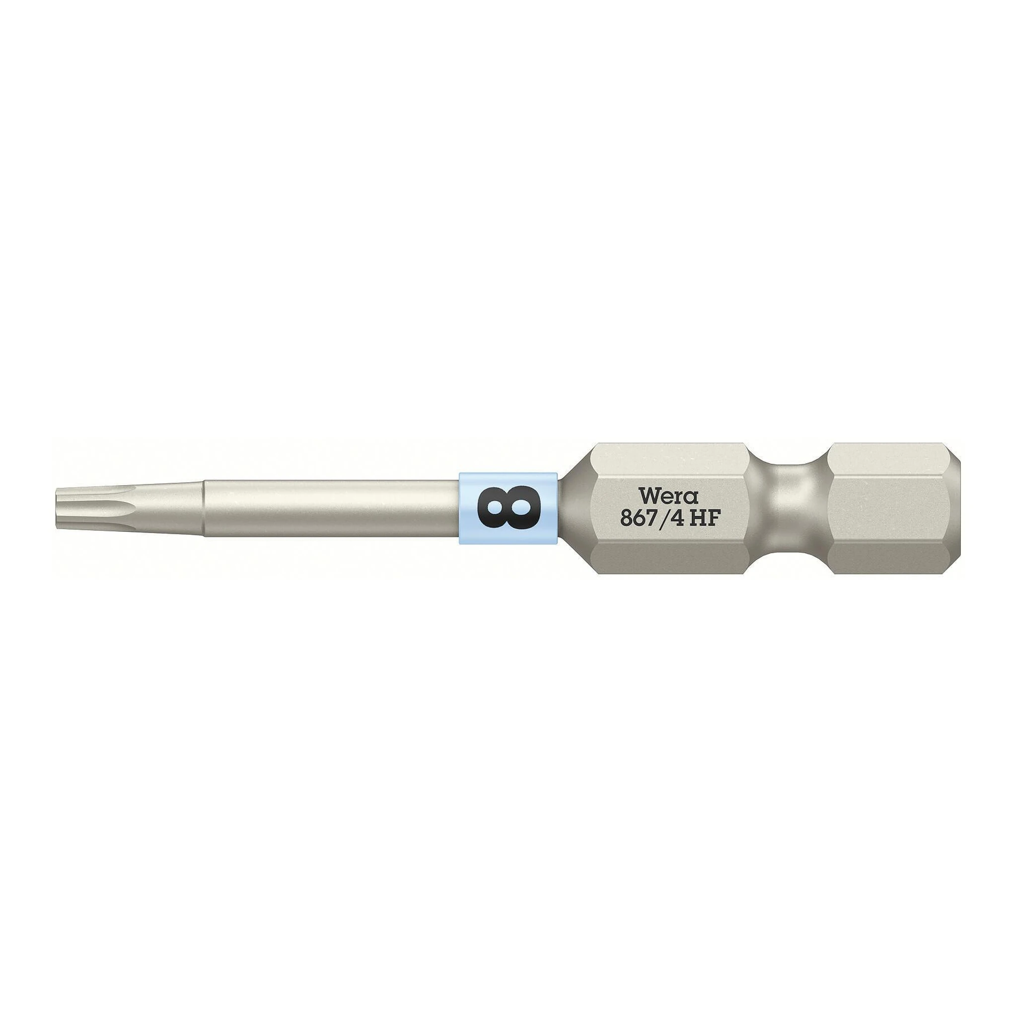 WERA | Bit | 1/4 ″ TX 8 Länge 50 mm | mit Farbleitsystem