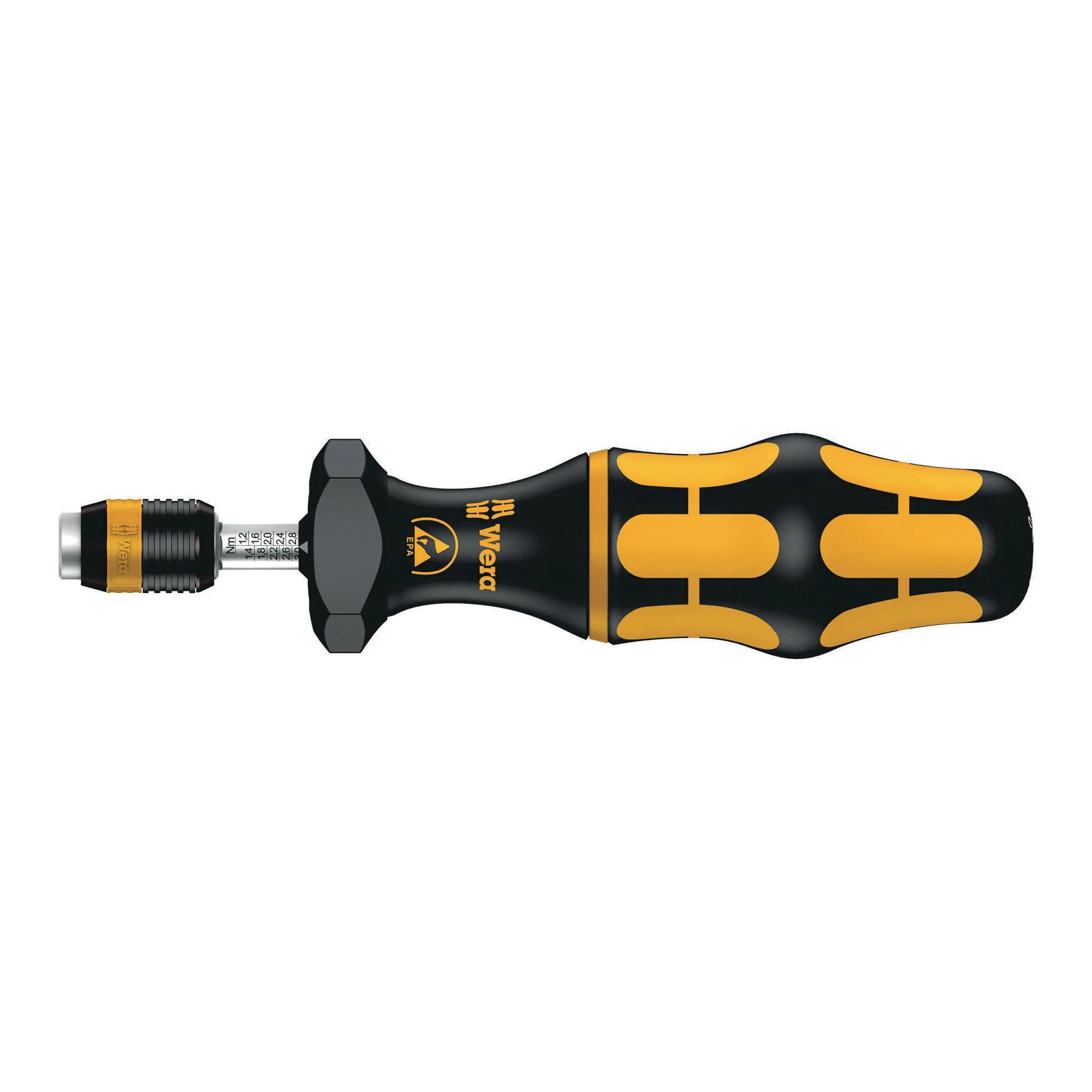 WERA | Drehmomentschraubendreher | Messbereich 0,30-1,00Nm L.142mm | auslösend mechanisch einstellbar