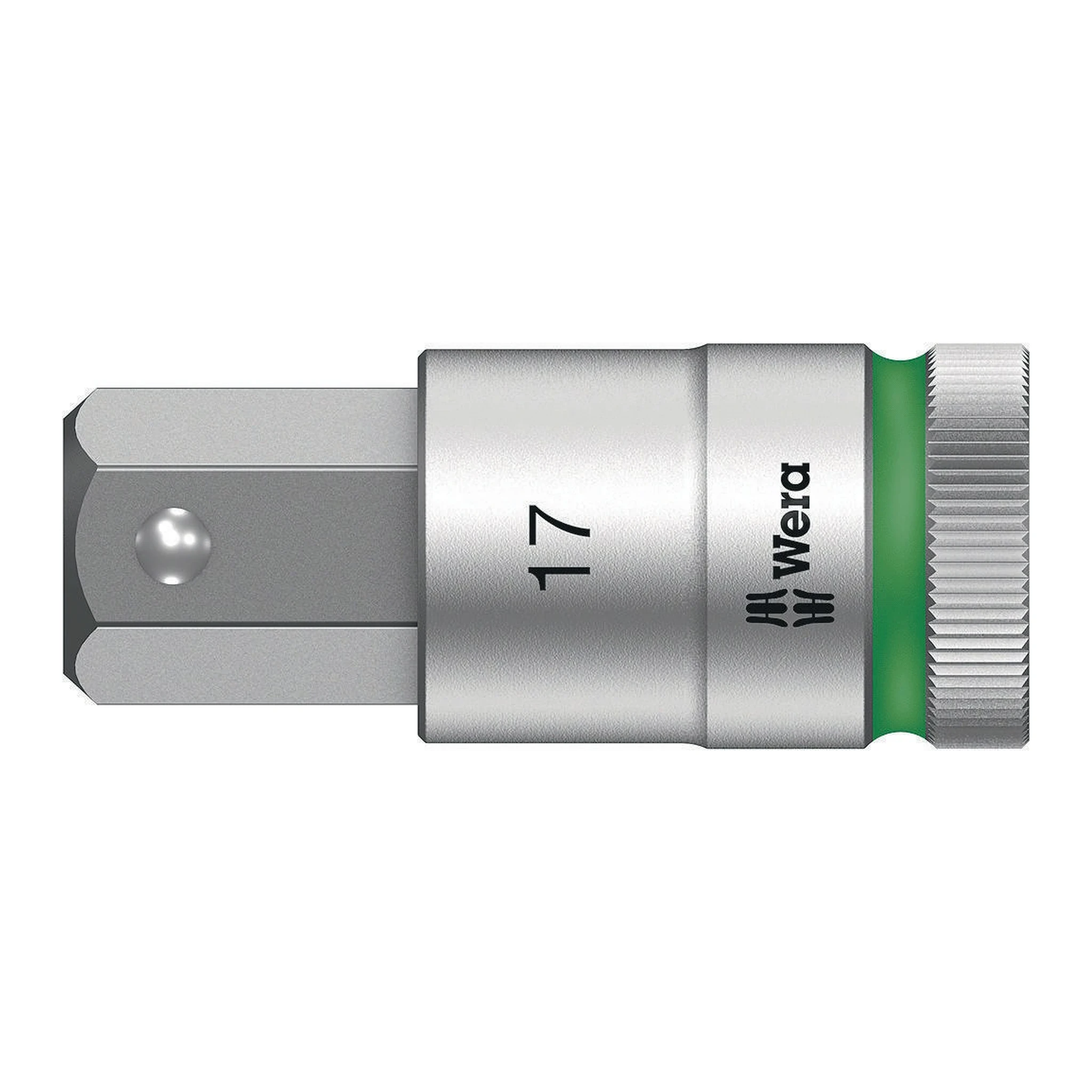 WERA | Steckschlüsseleinsatz | 1/2 ″ | Schlüsselweite 17 mm