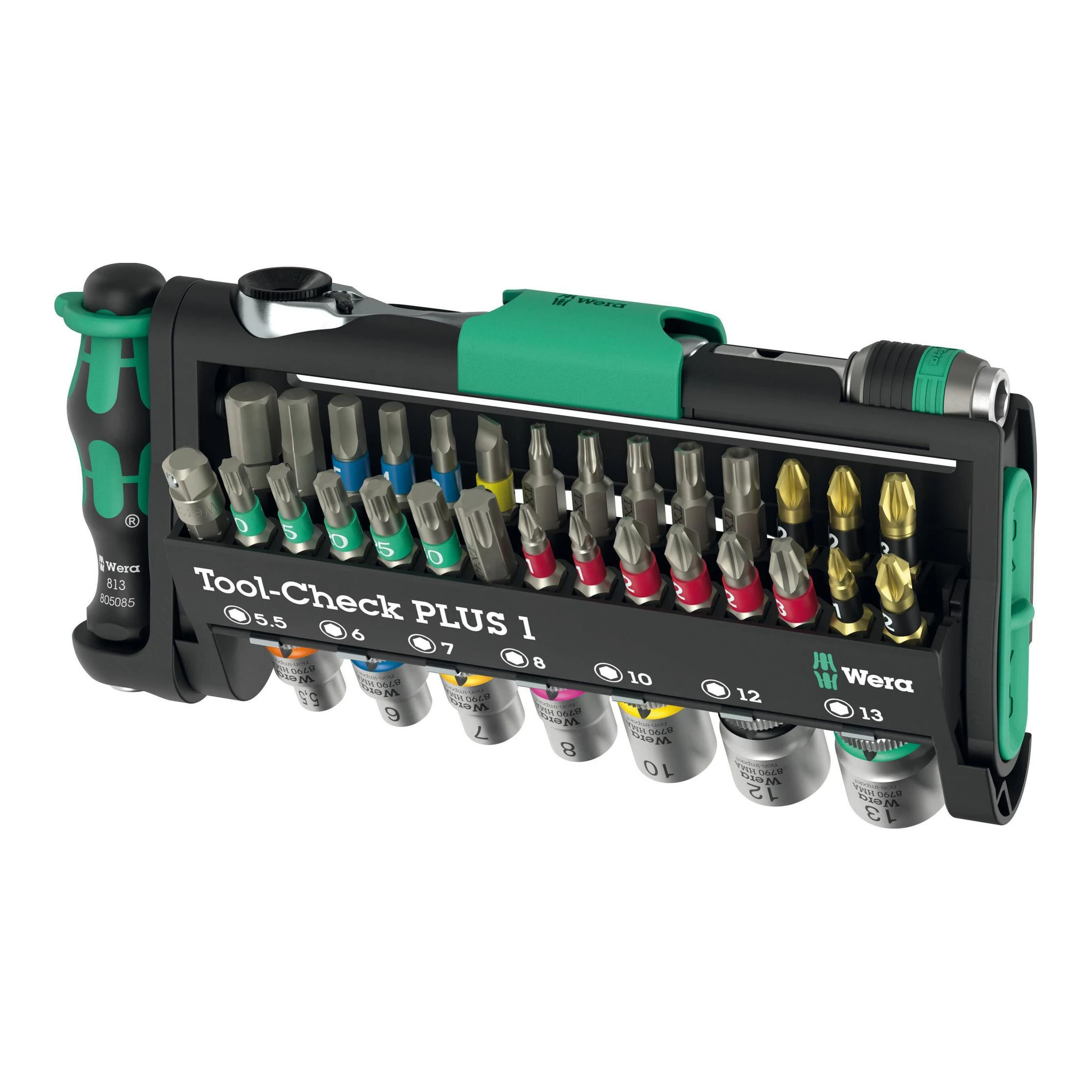 WERA | Bit-/Steckschlüssel-Set | 39-teilig