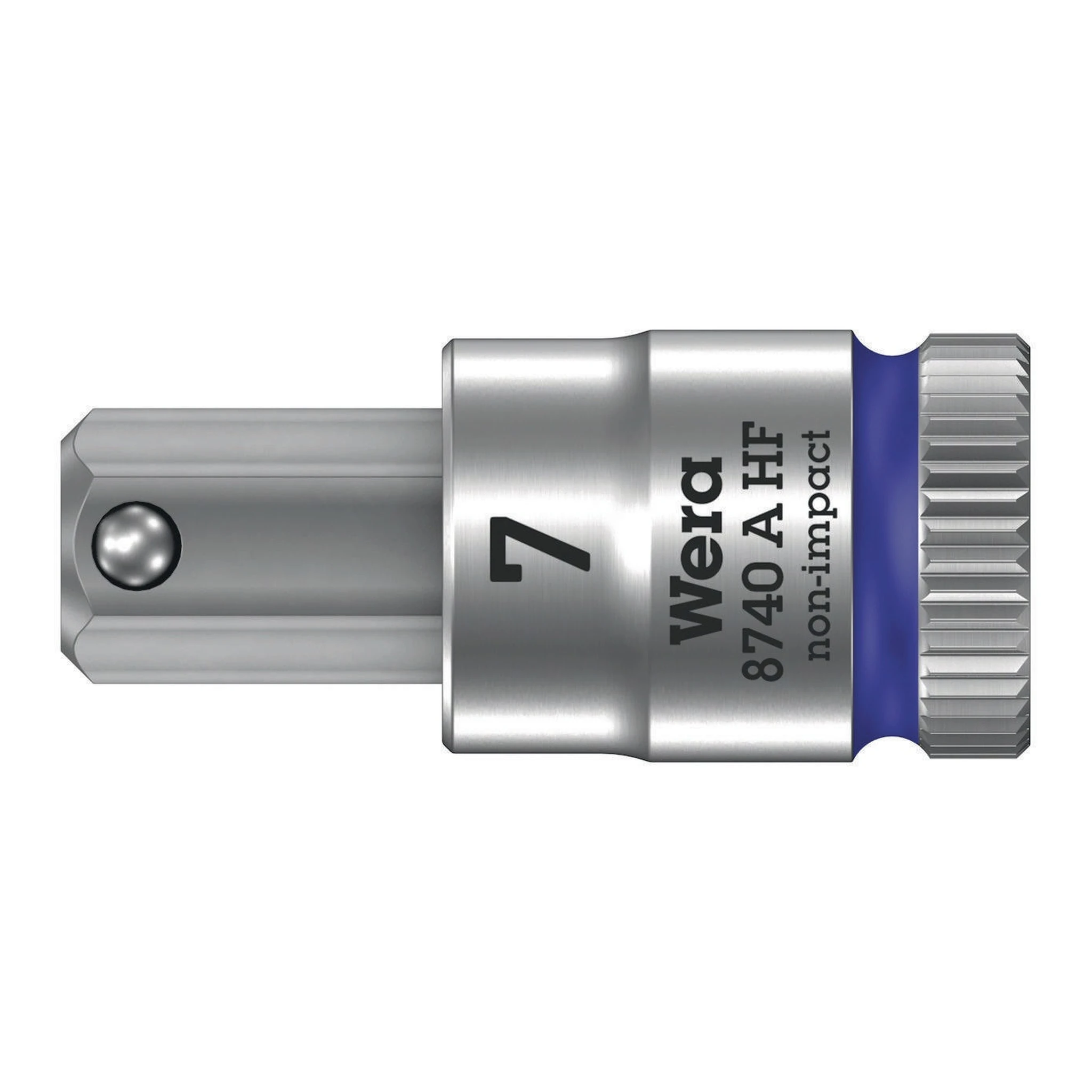 WERA | Steckschlüsseleinsatz | 1/4 ″ | Schlüsselweite 7 mm