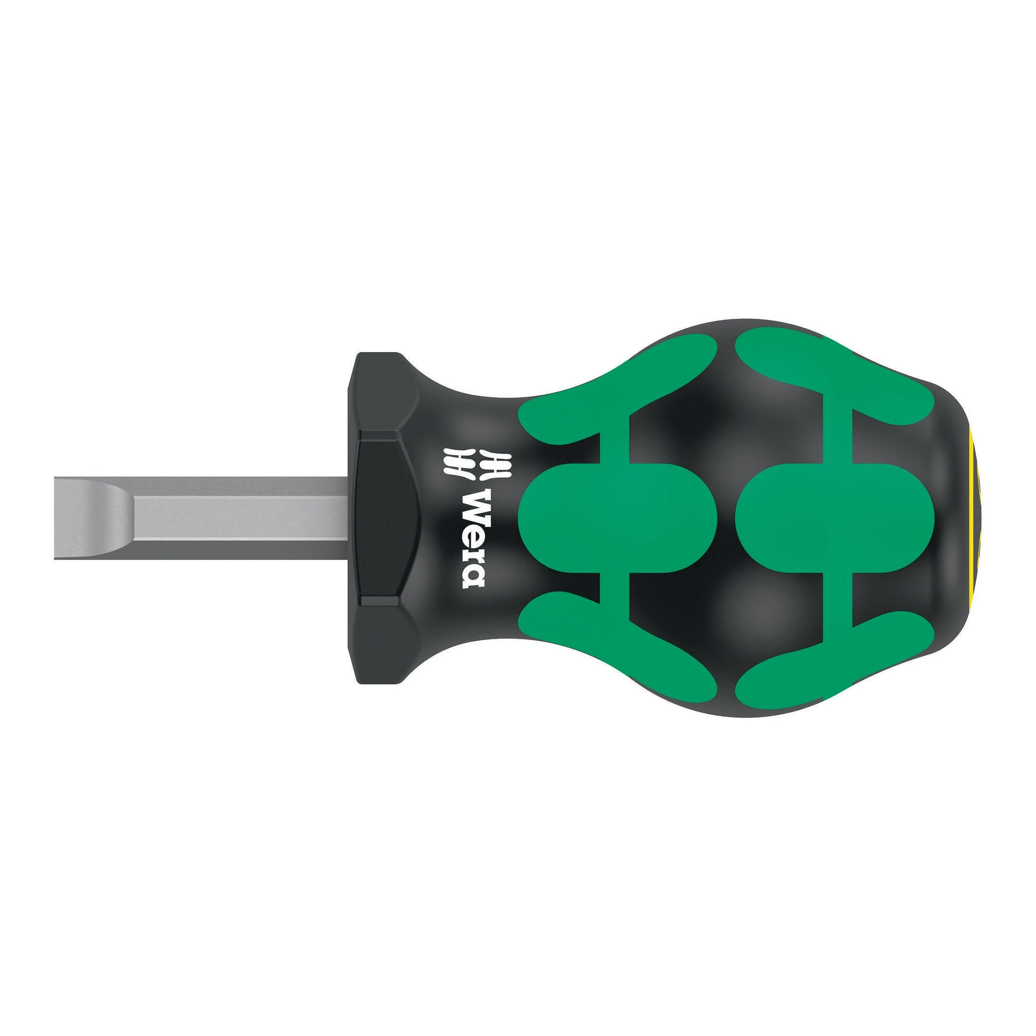 WERA | Schraubendreher | Schneidenbreite 8 mm | Klingenlänge 24,5 mm 2-Komponentengriff