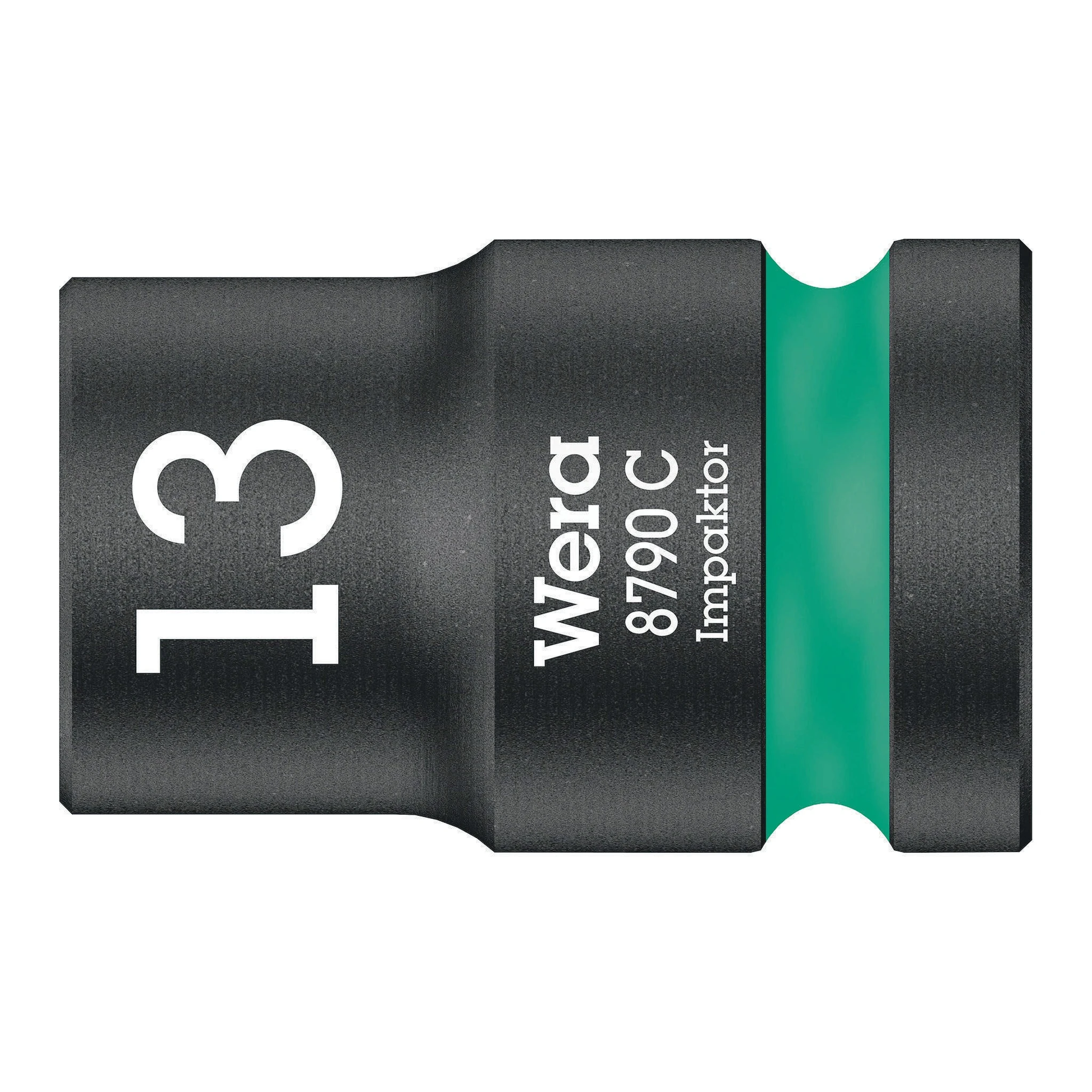 WERA | Schlagschraubereinsatz | SW13mm Antriebs-4-kant 1/2Zoll | Schlüsselweite 13,0 mm